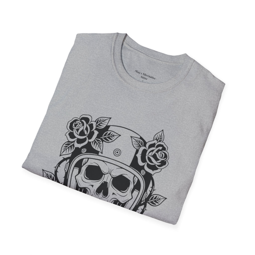 Ride or Die | MAA Gothic Biker Skull Unisex Tee