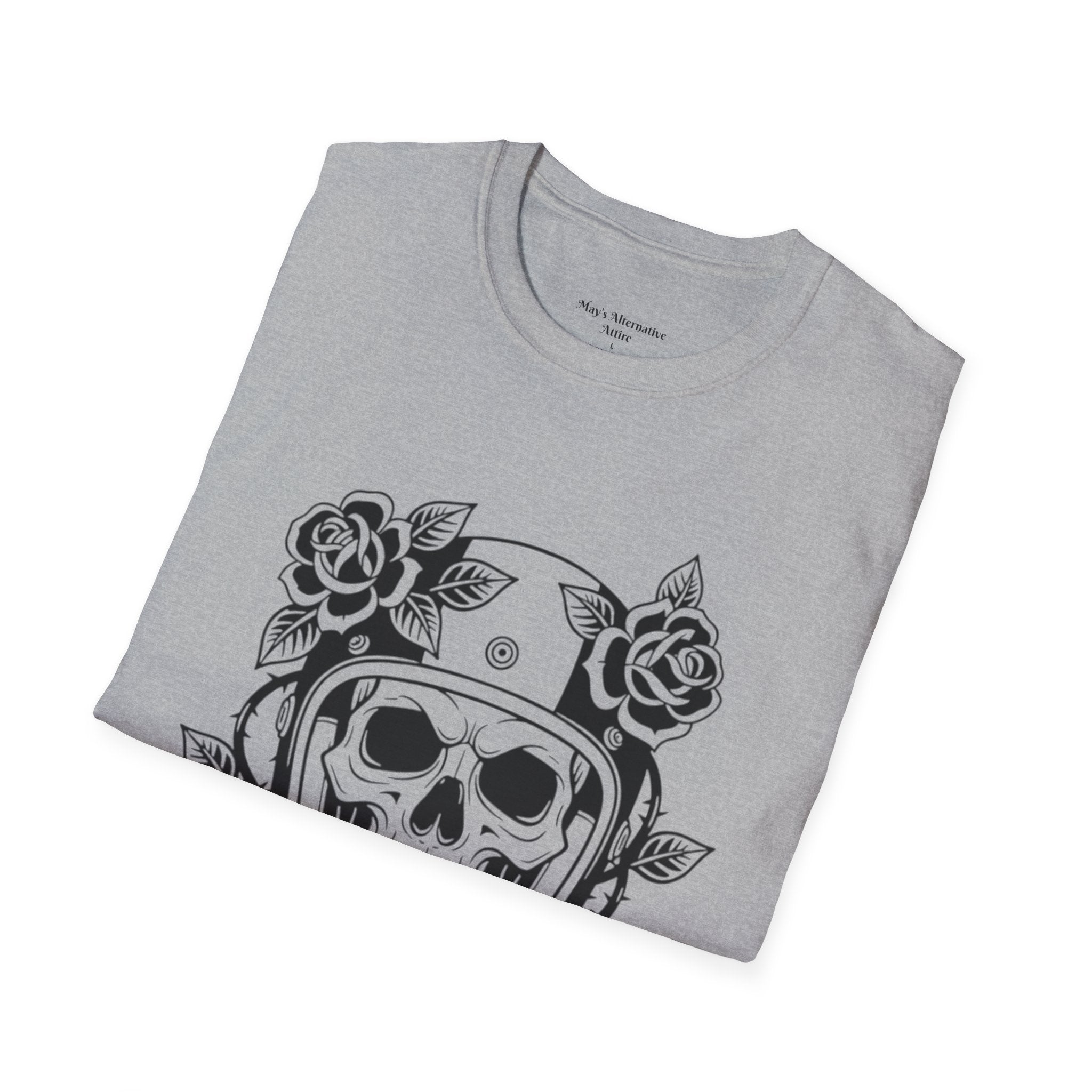 Ride or Die | MAA Gothic Biker Skull Unisex Tee