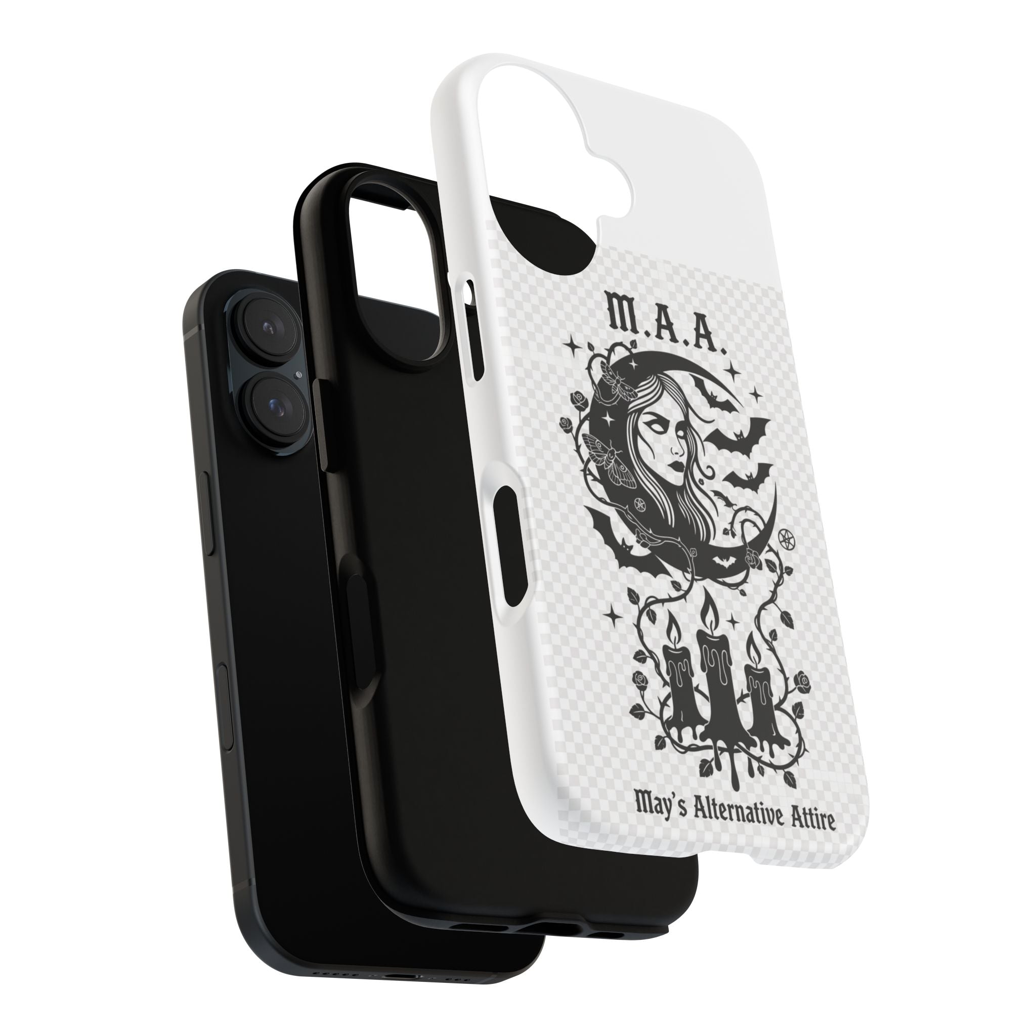 Crowned in Darkness | M.A.A Gothic Punk Phone Case
