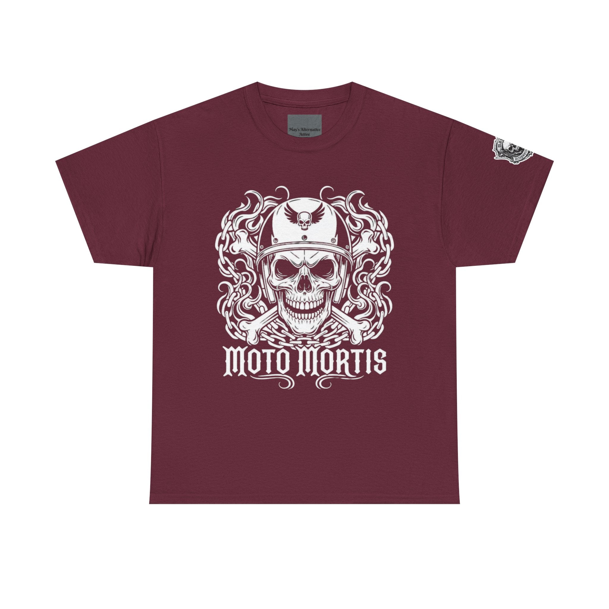 Moto Mortis | MAA Flaming Moto Unisex Tee