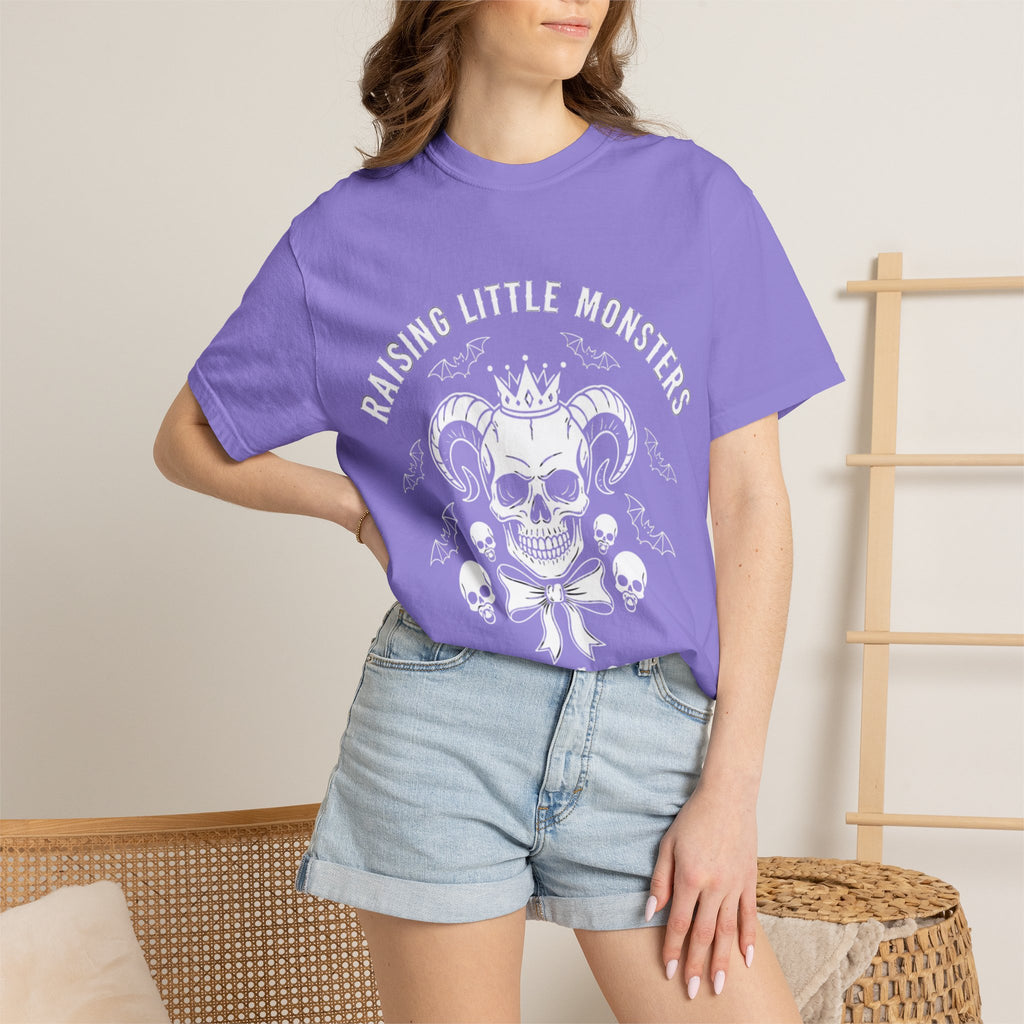 Raising Little Monsters — Goth Mom Unisex Tee (MAA Little Monsters Collection)