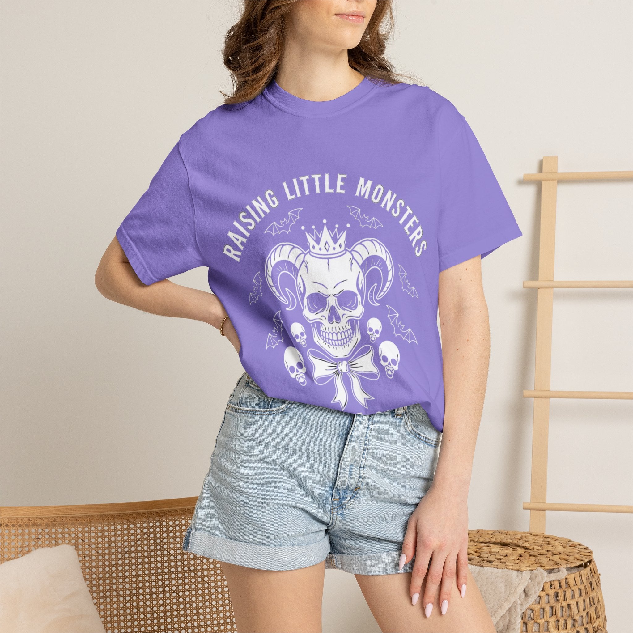 Raising Little Monsters — Goth Mom Unisex Tee (MAA Little Monsters Collection)