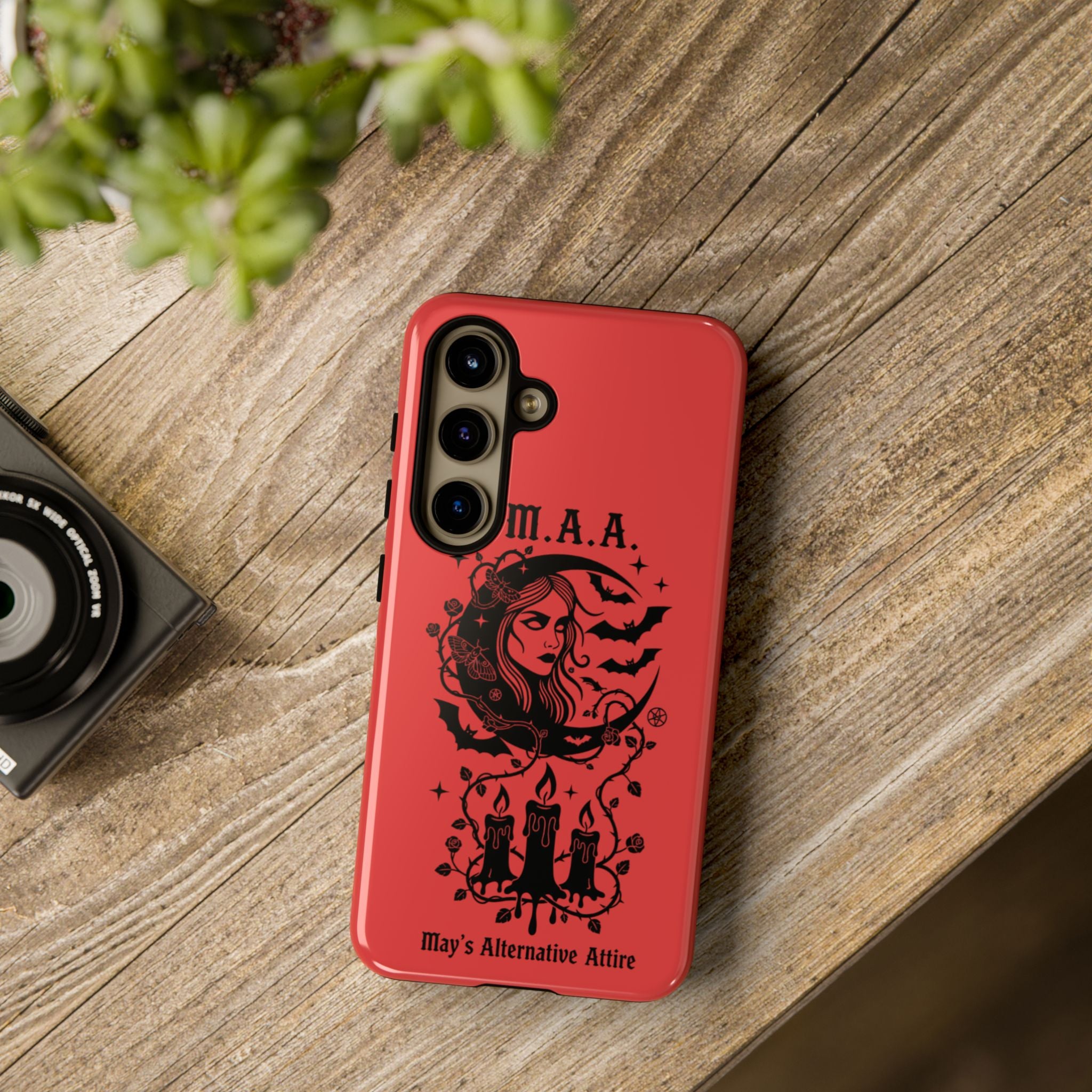Crowned in Darkness | M.A.A Gothic Punk Phone Case