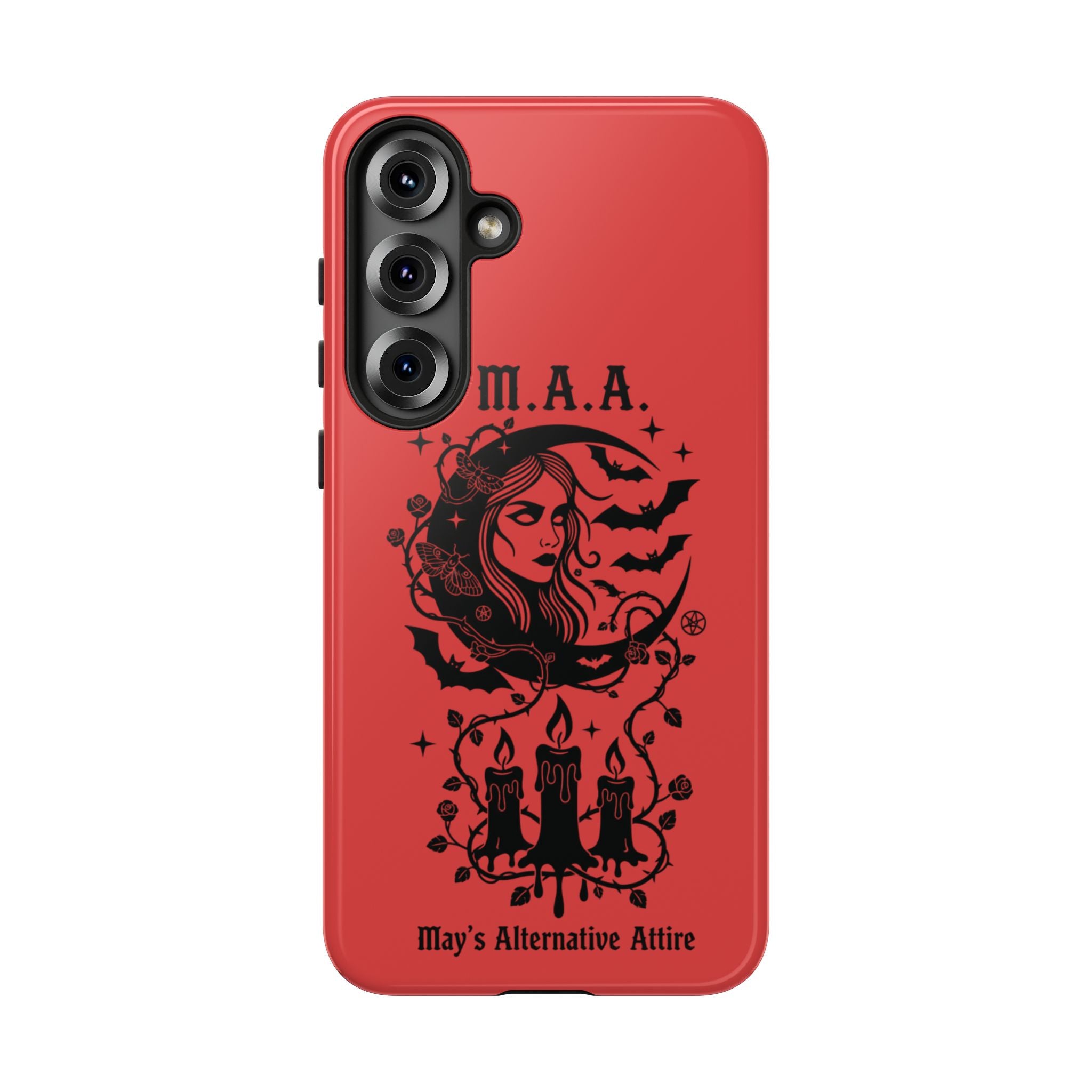 Crowned in Darkness | M.A.A Gothic Punk Phone Case