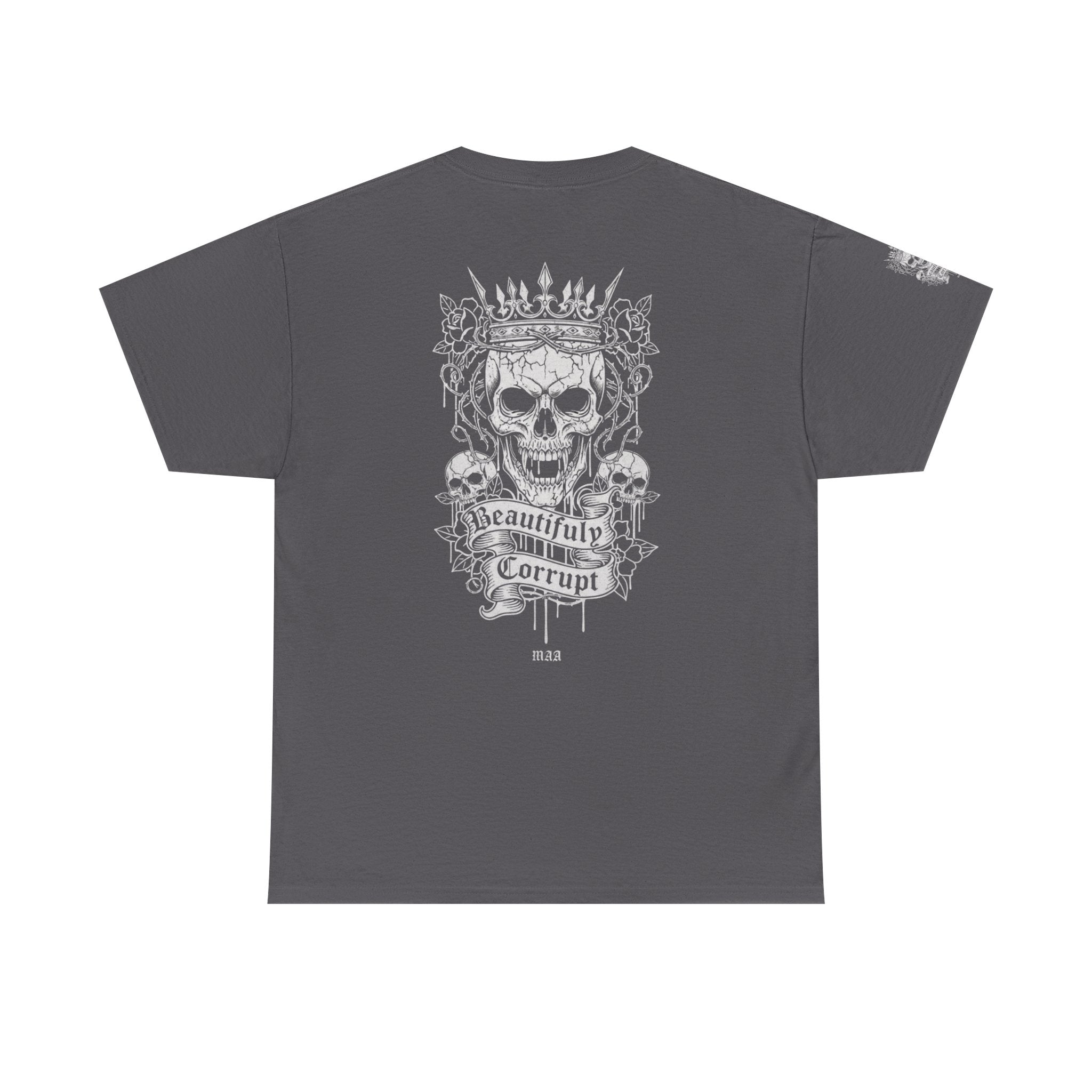 Dark Soul Skull Tee — "Dark Soul, Soft Lips, Zero F*cks" Gothic Graphic T-Shirt