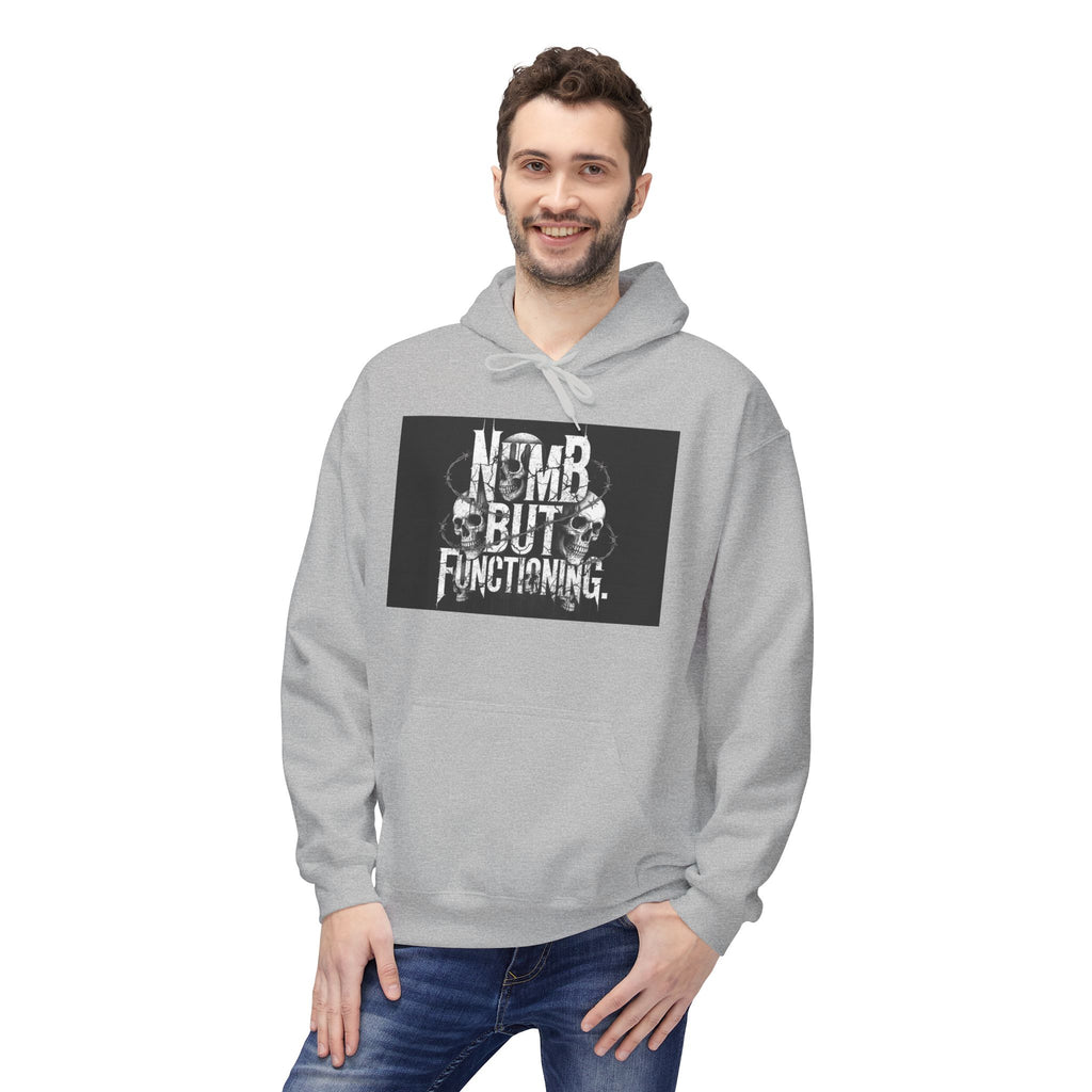 Numb But Functioning | M.A.A Gothic Punk Unisex Hoodie