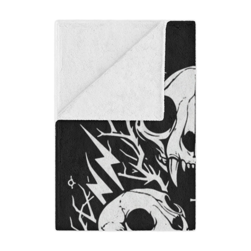 Nine Lives, Zero Regrets | MAA Going Rogue Collection Minky Blanket