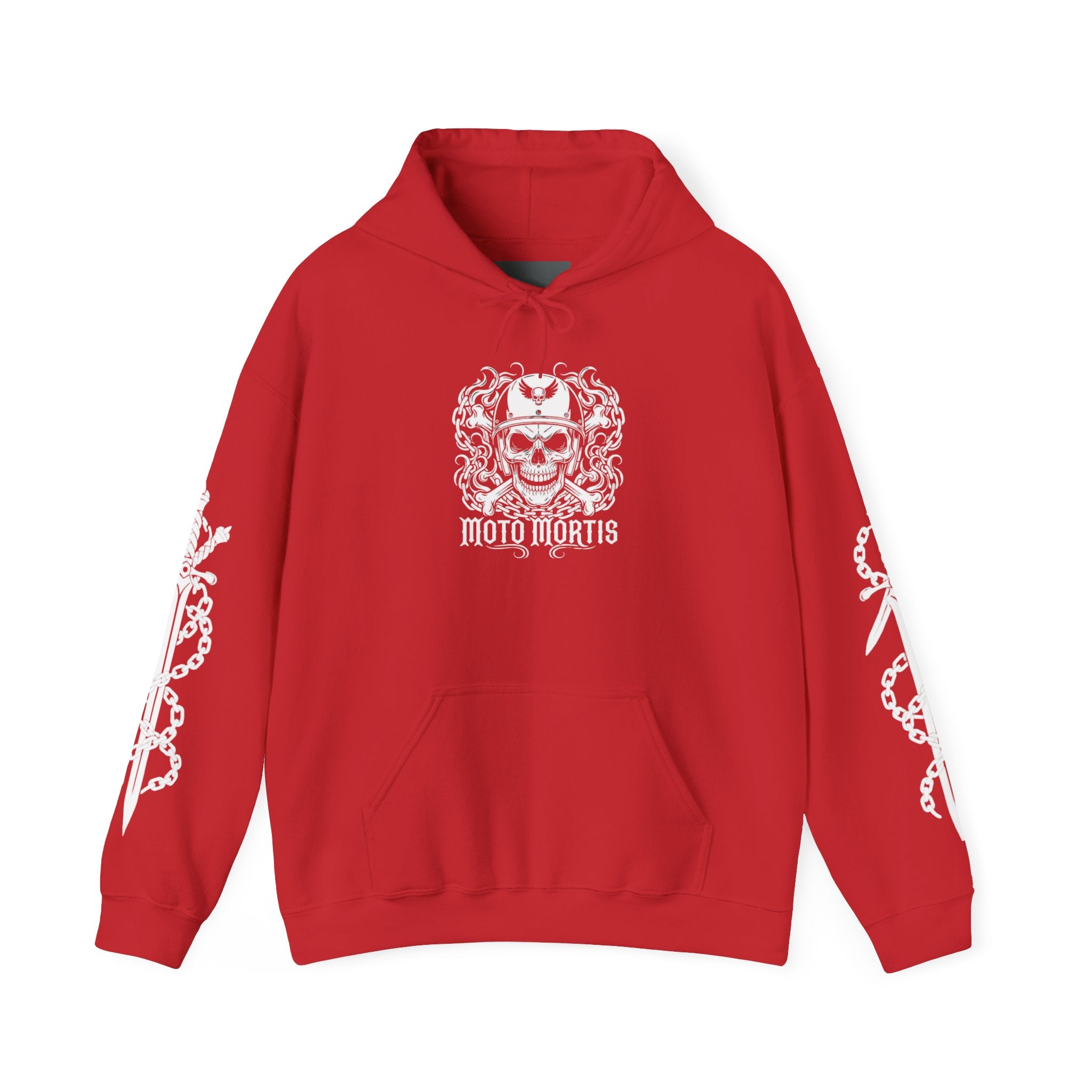 Moto Mortis | MAA Flaming Moto Hooded Sweatshirt