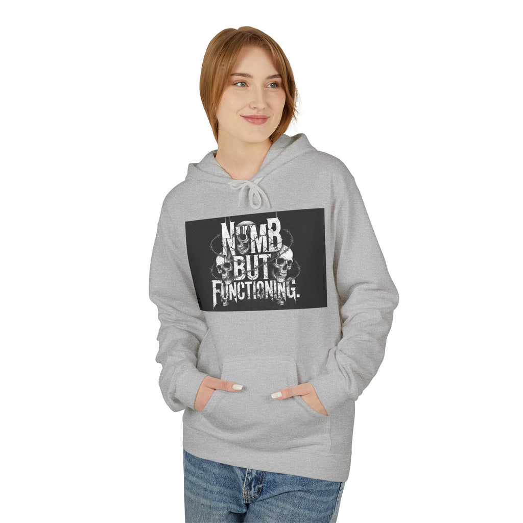 Numb But Functioning | M.A.A Gothic Punk Unisex Hoodie
