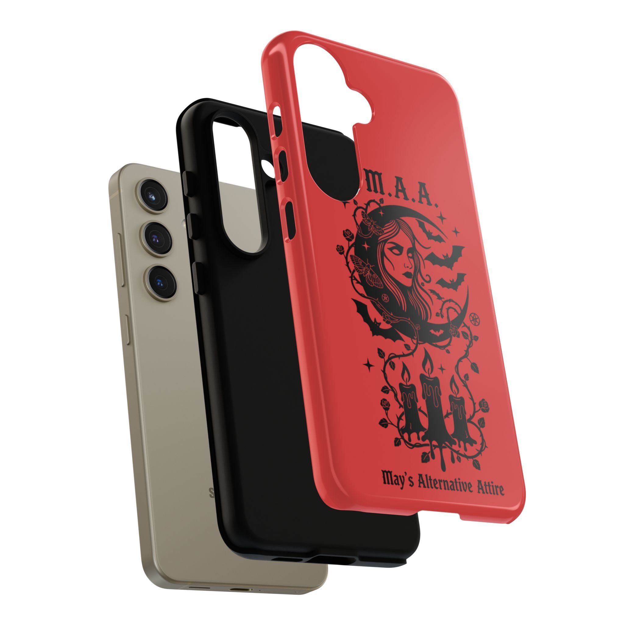 Crowned in Darkness | M.A.A Gothic Punk Phone Case