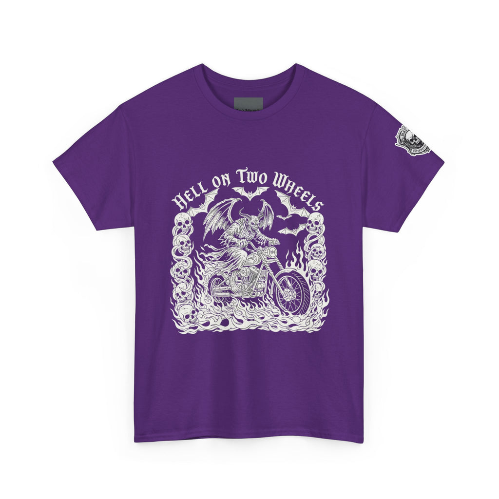 Hell on Two Wheels | MAA Flaming Moto Unisex Tee