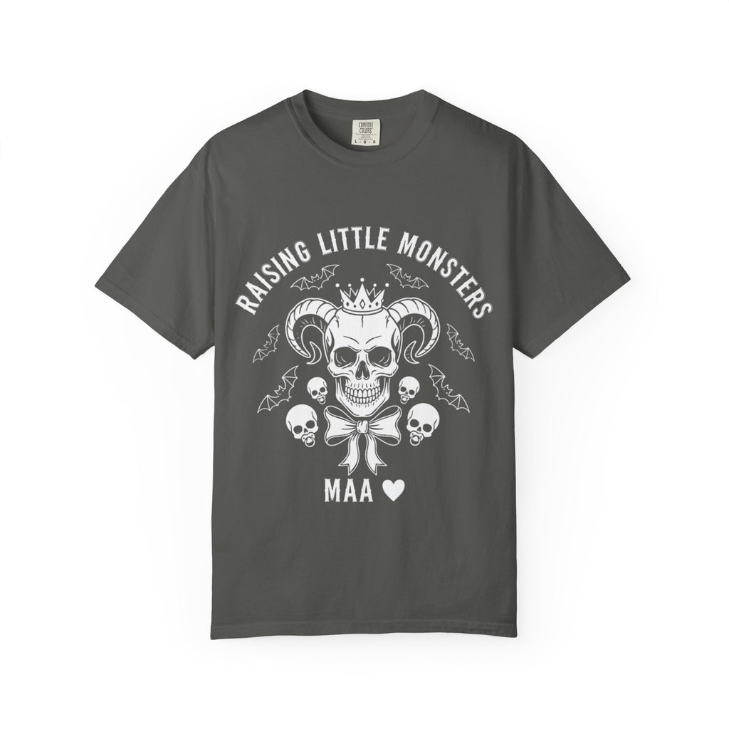 Raising Little Monsters — Goth Mom Unisex Tee (MAA Little Monsters Collection)