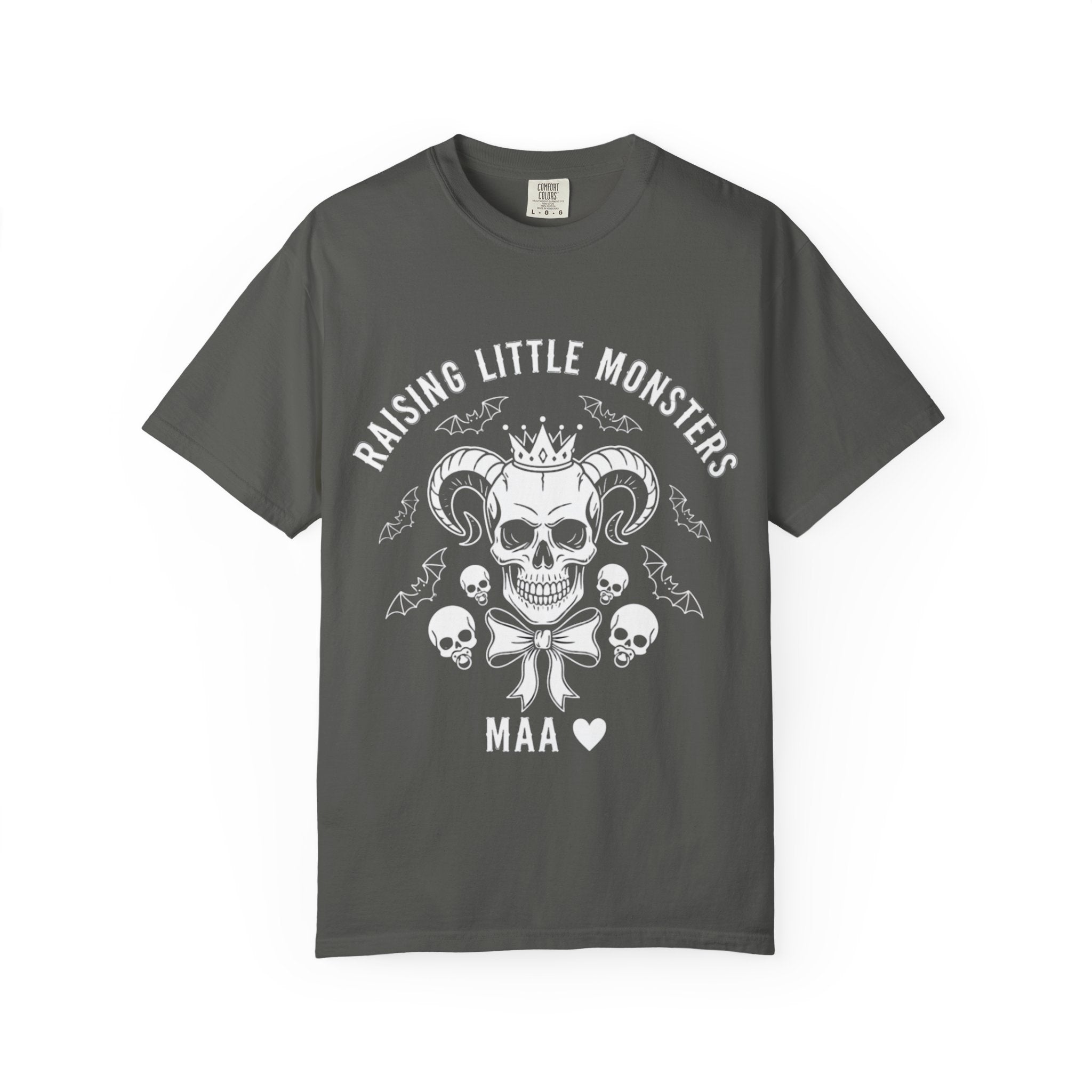 Raising Little Monsters — Goth Mom Unisex Tee (MAA Little Monsters Collection)