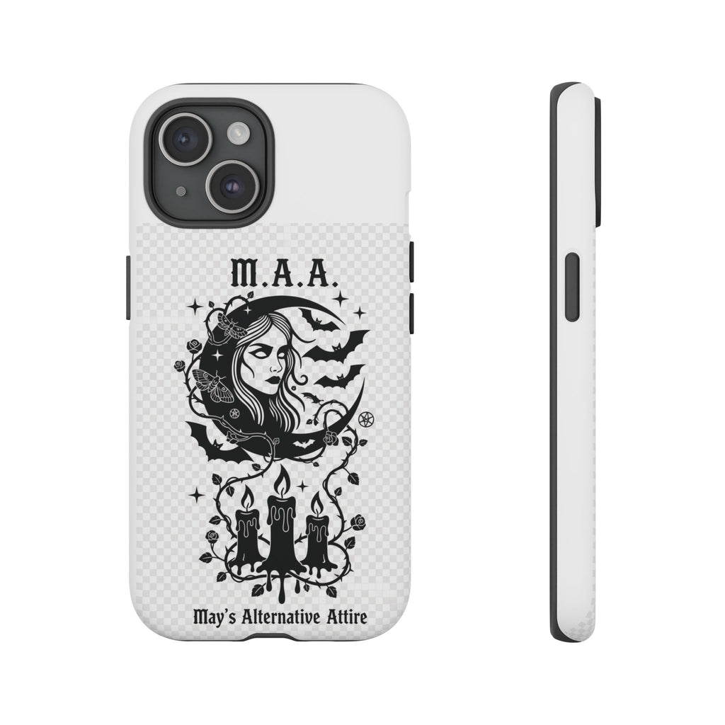 Crowned in Darkness | M.A.A Gothic Punk Phone Case