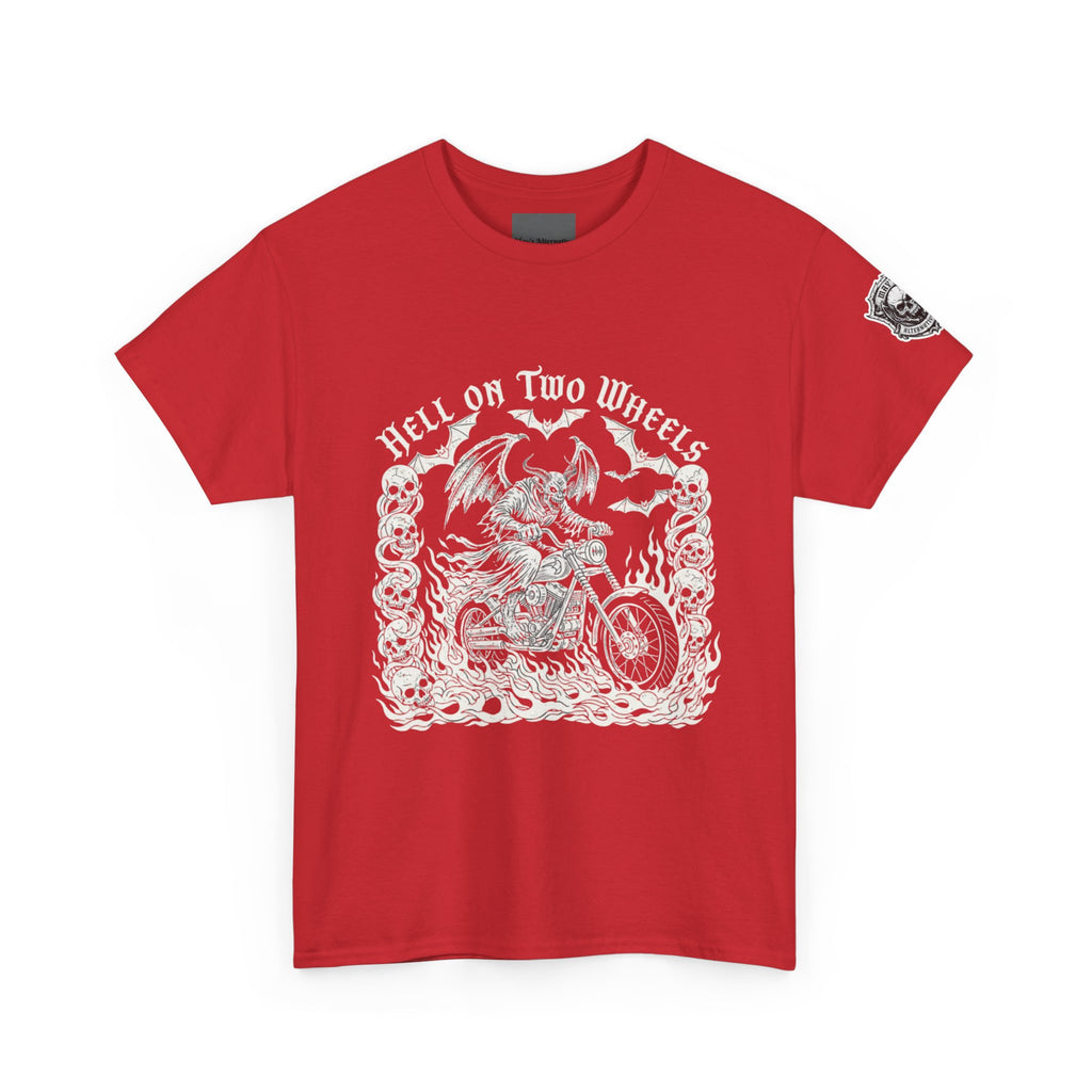 Hell on Two Wheels | MAA Flaming Moto Unisex Tee