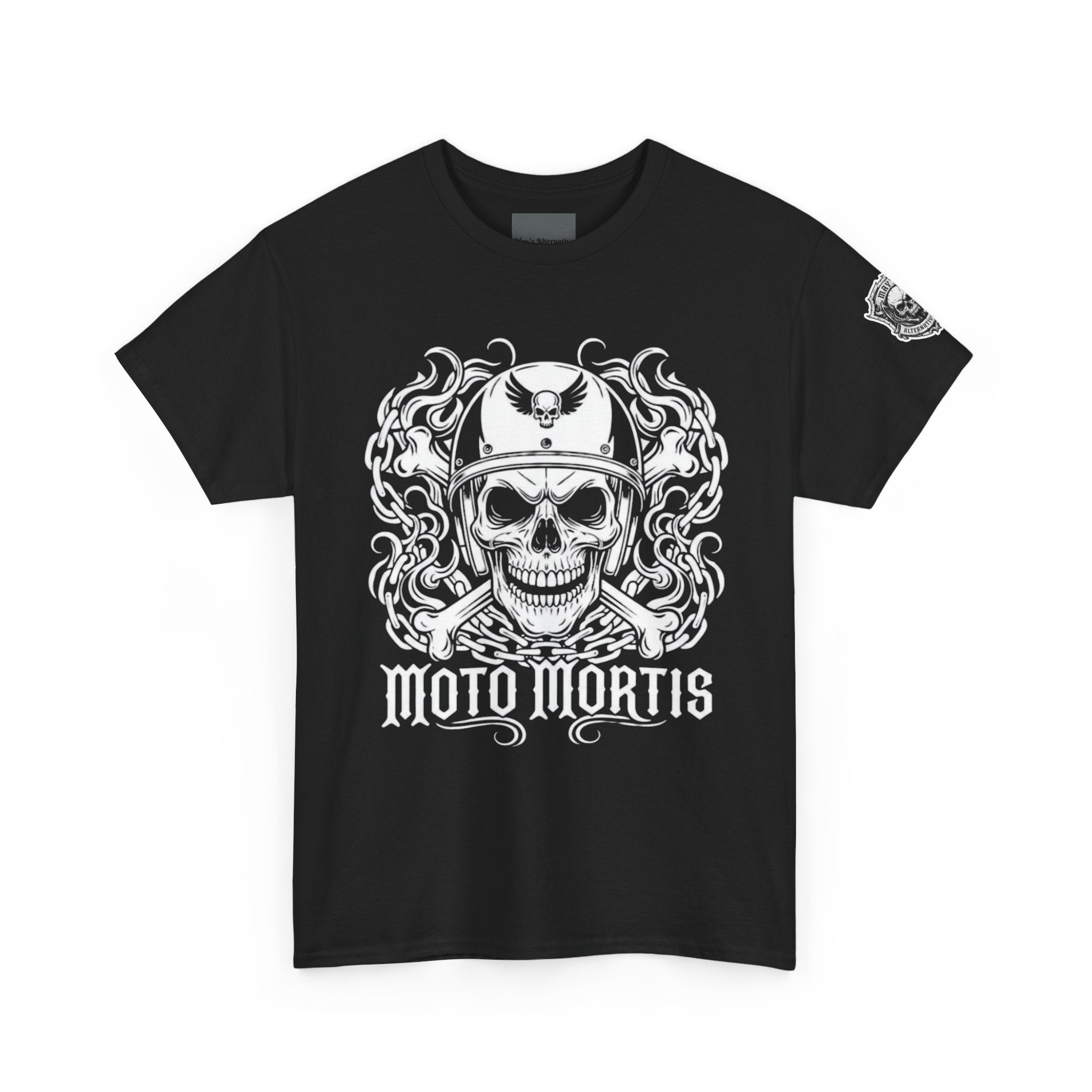 Moto Mortis | MAA Flaming Moto Unisex Tee