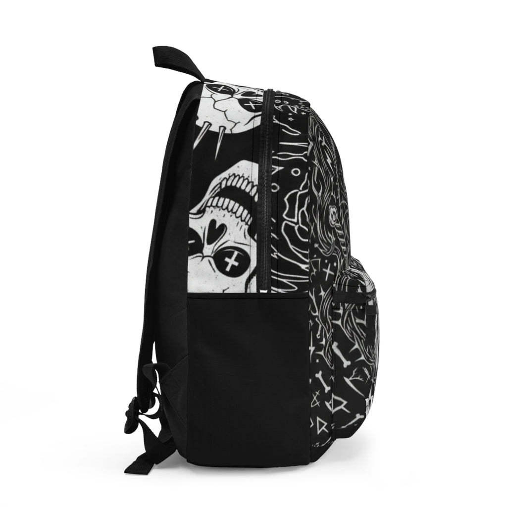 Going Rogue Backpack — Feral Cat Skulls | Black