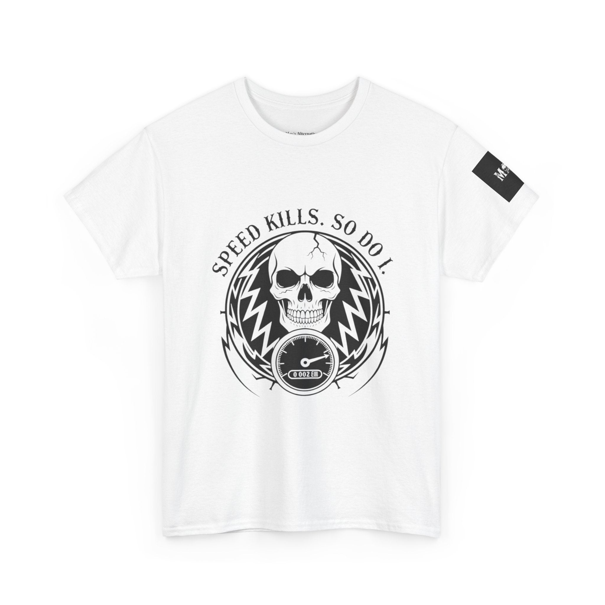 Speed Kills. So Do I. | MAA Gasoline & Ghosts Unisex Tee