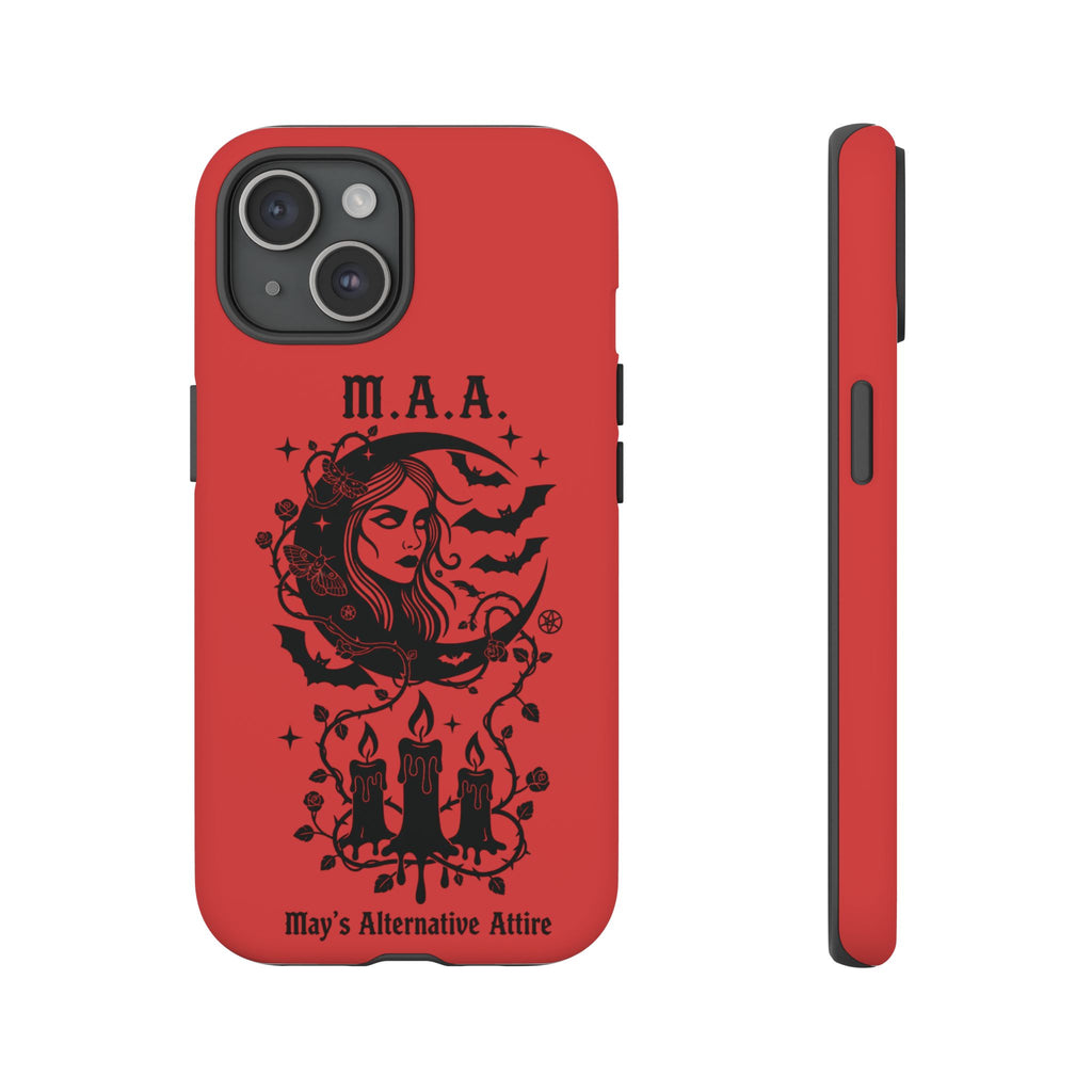 Crowned in Darkness | M.A.A Gothic Punk Phone Case