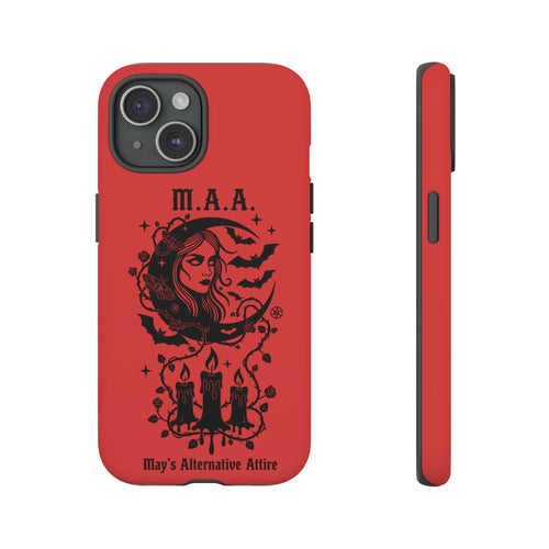 Crowned in Darkness | M.A.A Gothic Punk Phone Case