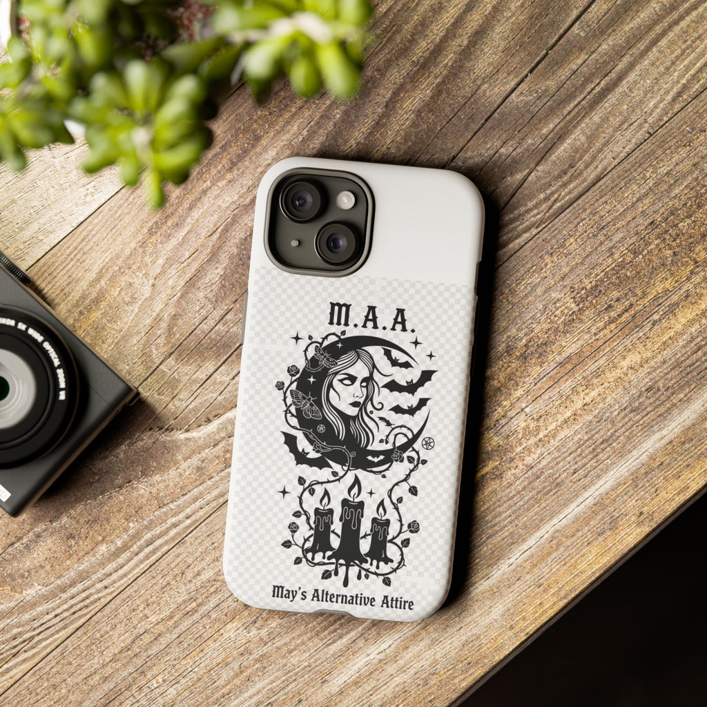 Crowned in Darkness | M.A.A Gothic Punk Phone Case