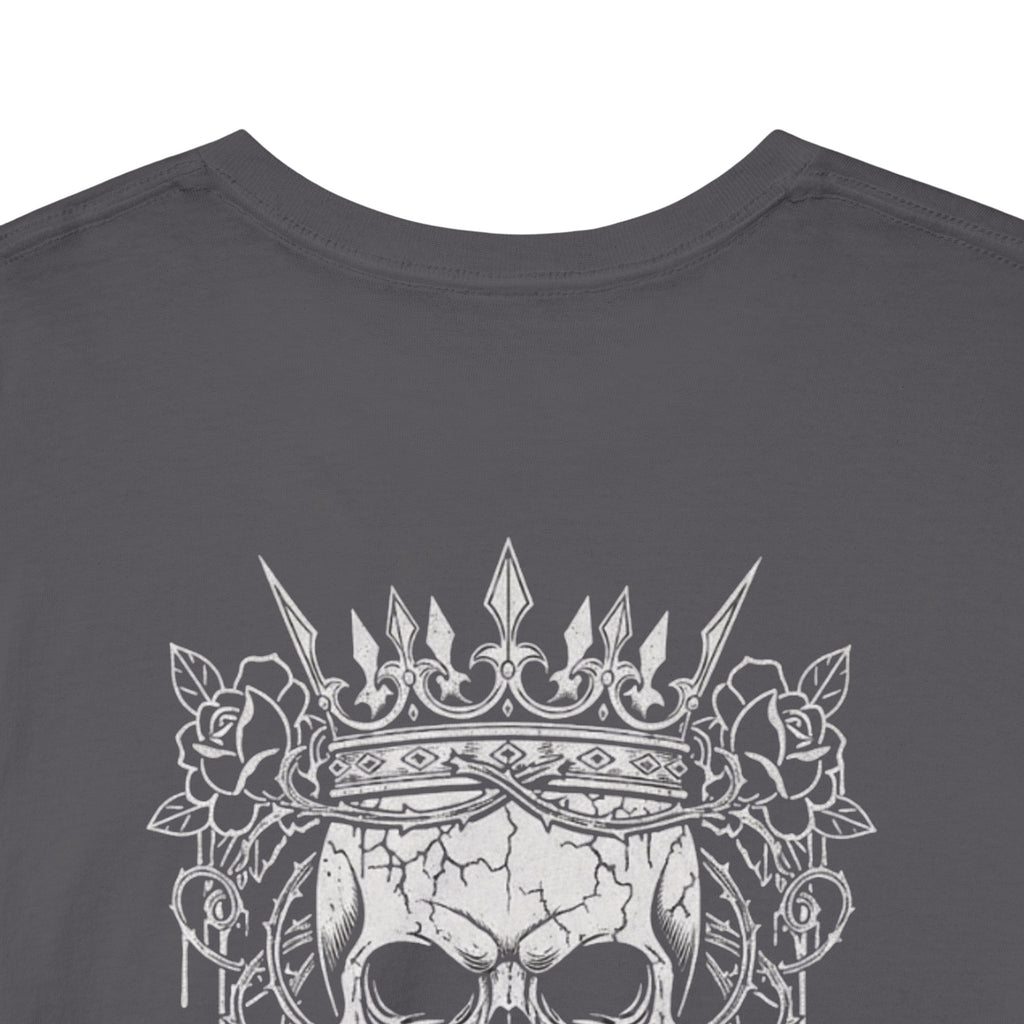 Dark Soul Skull Tee — "Dark Soul, Soft Lips, Zero F*cks" Gothic Graphic T-Shirt