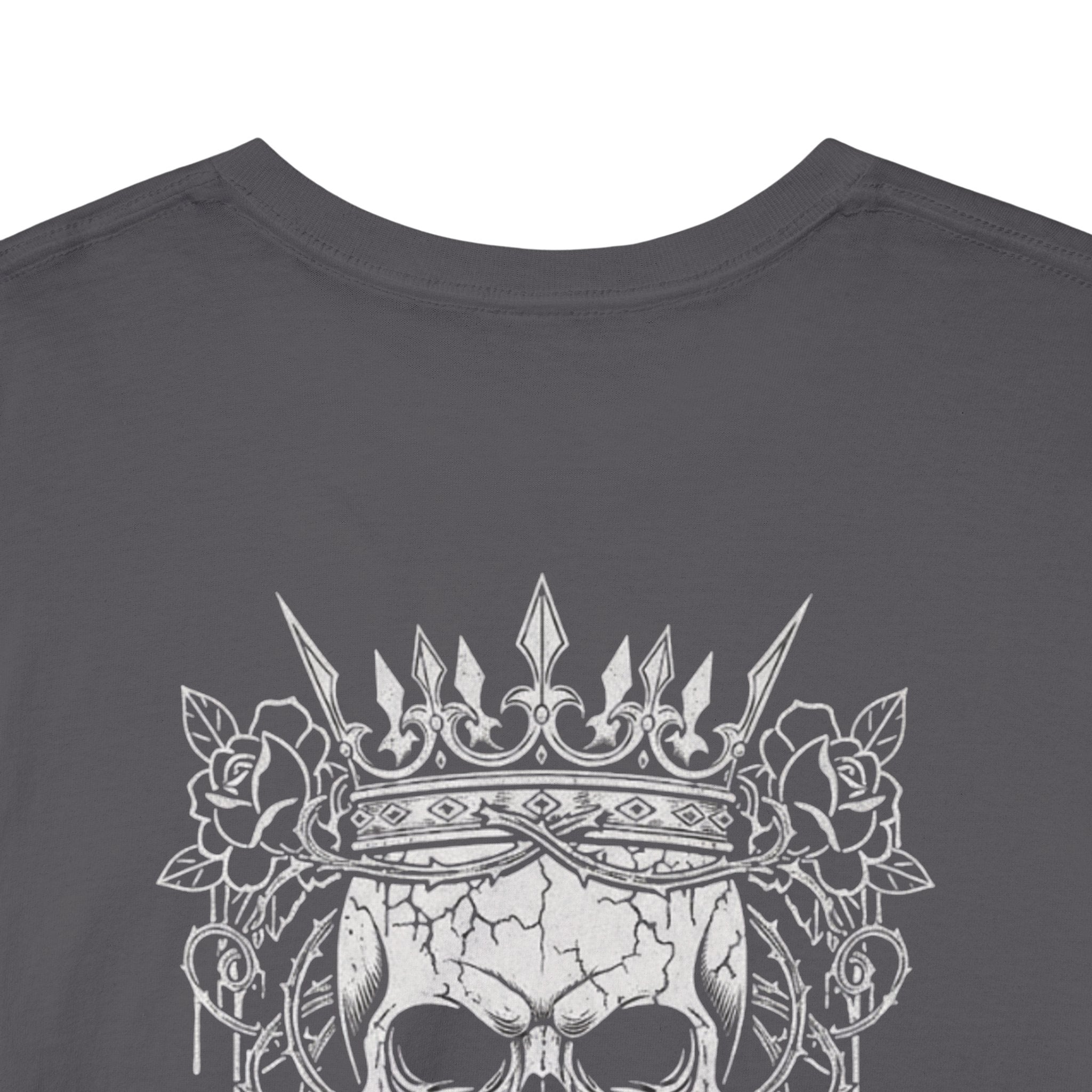 Dark Soul Skull Tee — "Dark Soul, Soft Lips, Zero F*cks" Gothic Graphic T-Shirt