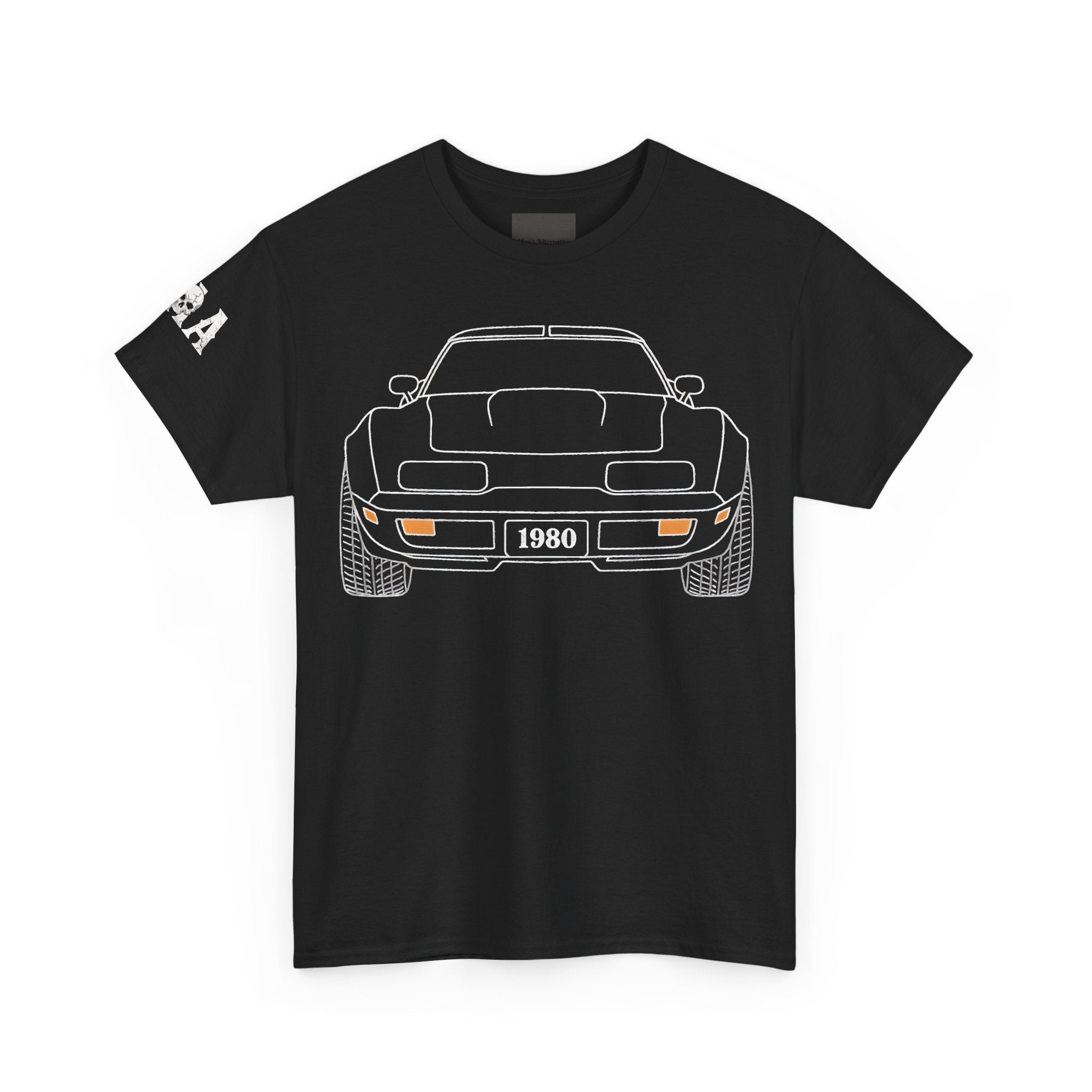 Classic Sports Car MAA Tee — Retro Rear View Corvette Graphic Shirt