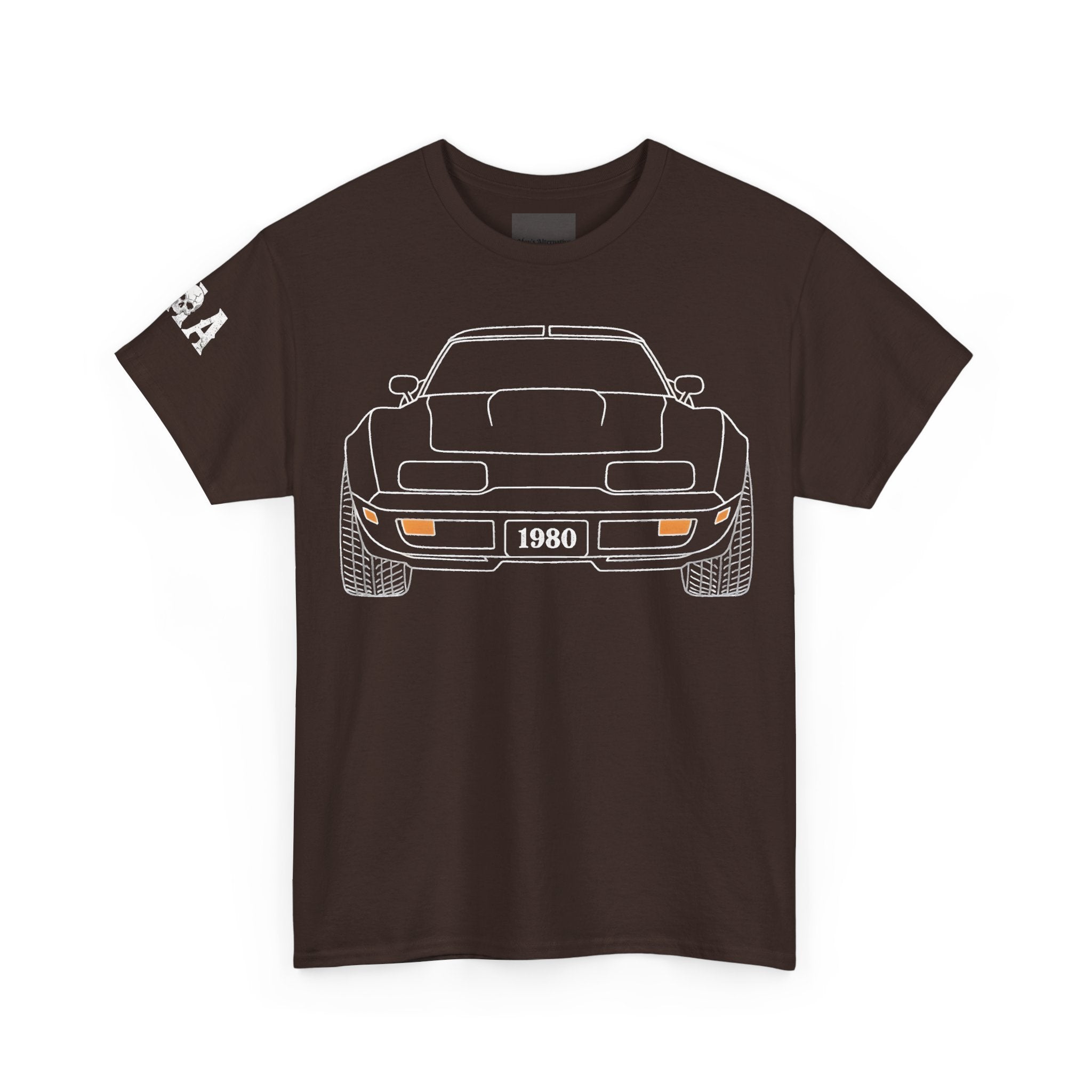Classic Sports Car MAA Tee — Retro Rear View Corvette Graphic Shirt