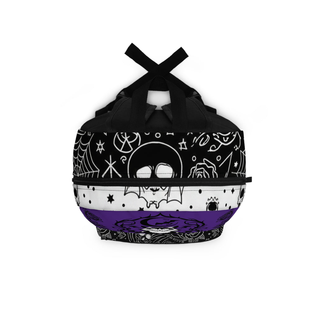 Going Rogue Backpack — Witchy Cat | Purple