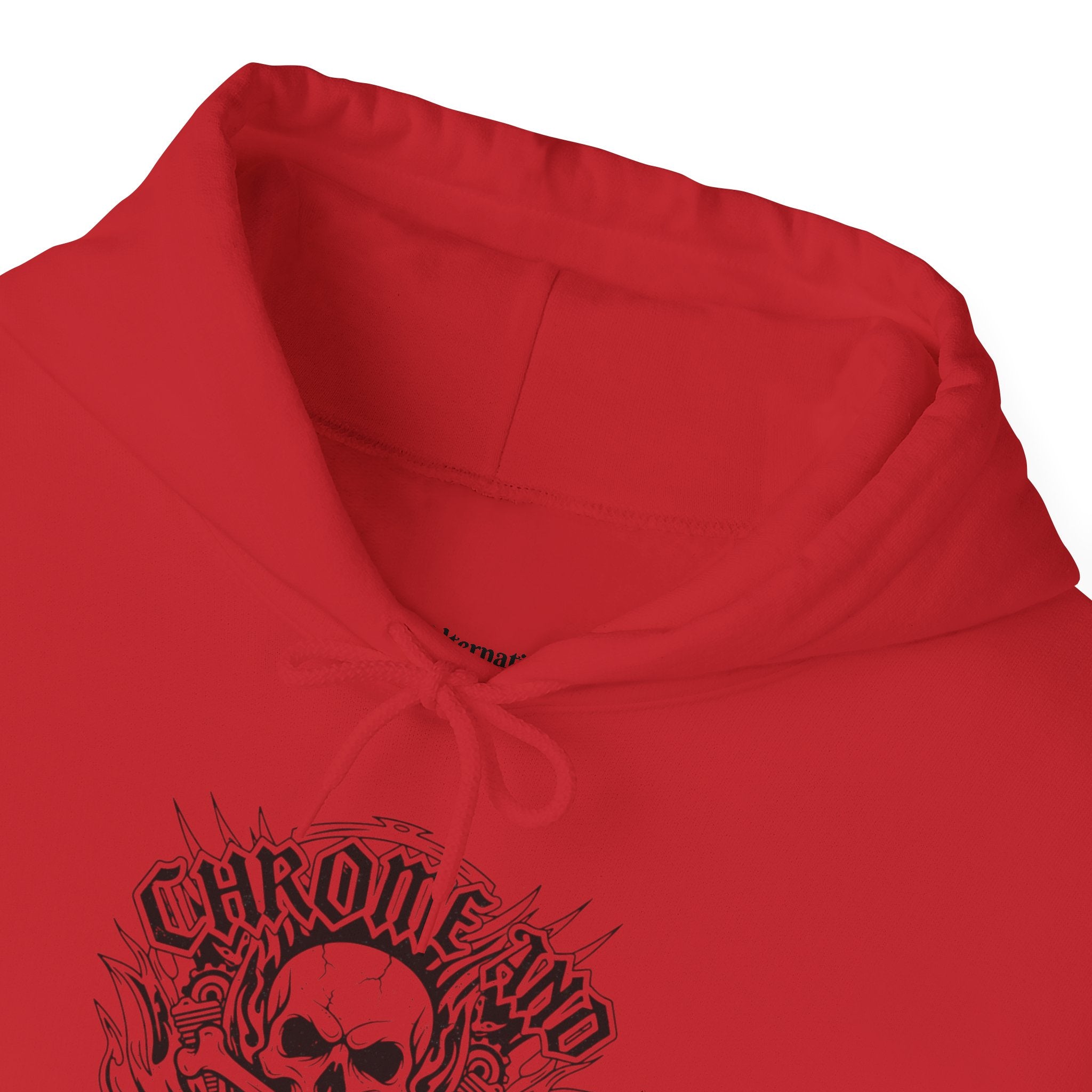 Skull & Snake Hoodie — "Chrome and Chaos" Alternative Streetwear