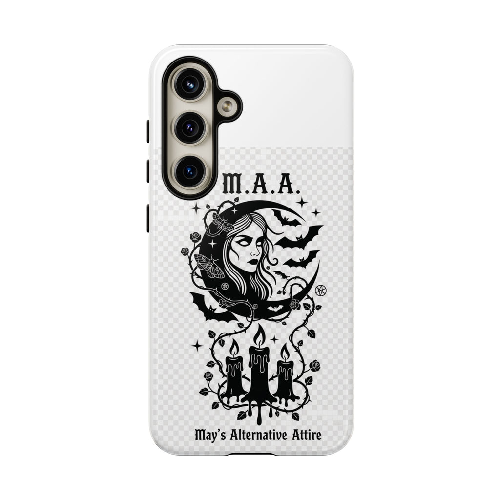 Crowned in Darkness | M.A.A Gothic Punk Phone Case