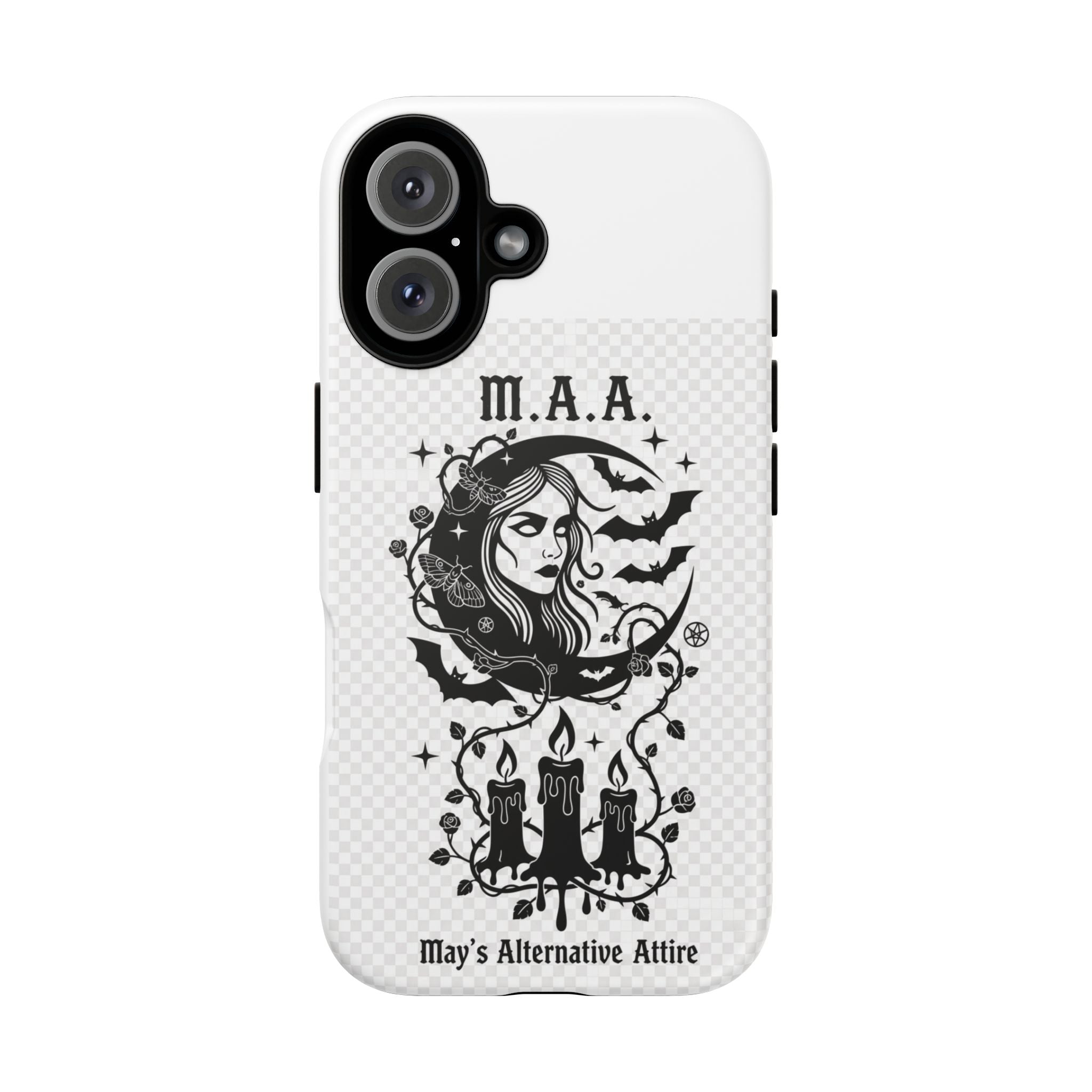 Crowned in Darkness | M.A.A Gothic Punk Phone Case