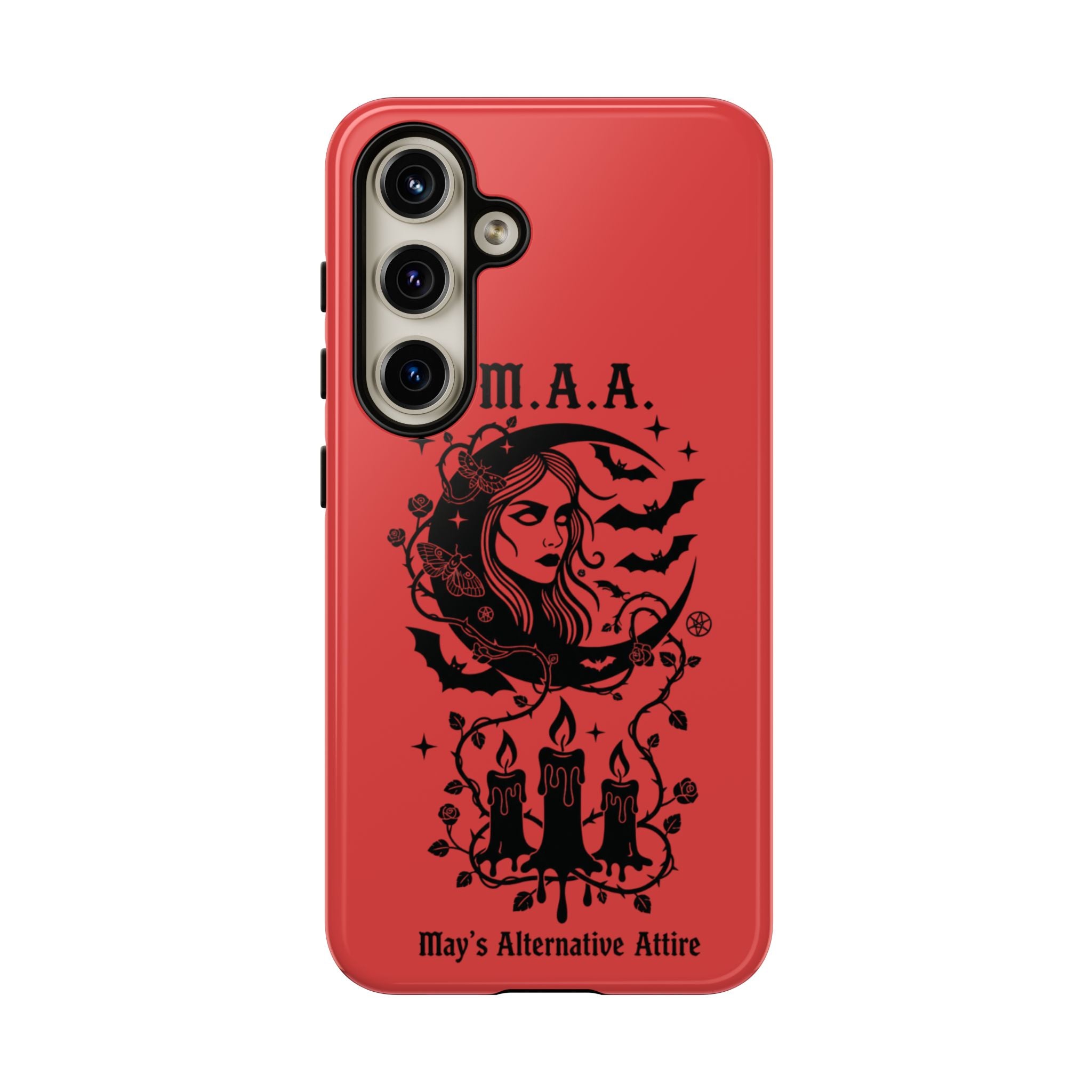 Crowned in Darkness | M.A.A Gothic Punk Phone Case