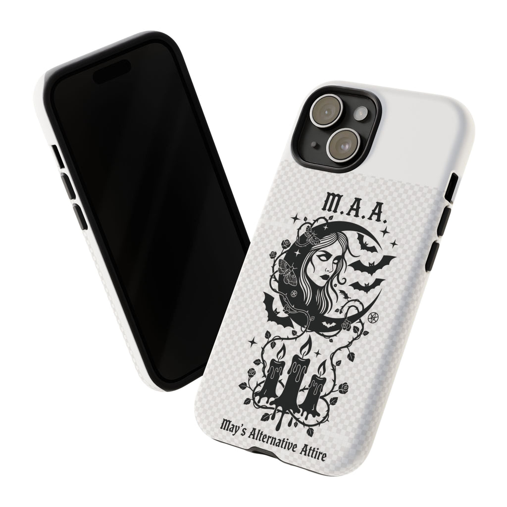 Crowned in Darkness | M.A.A Gothic Punk Phone Case