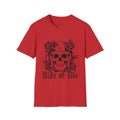 Ride or Die | MAA Gothic Biker Skull Unisex Tee