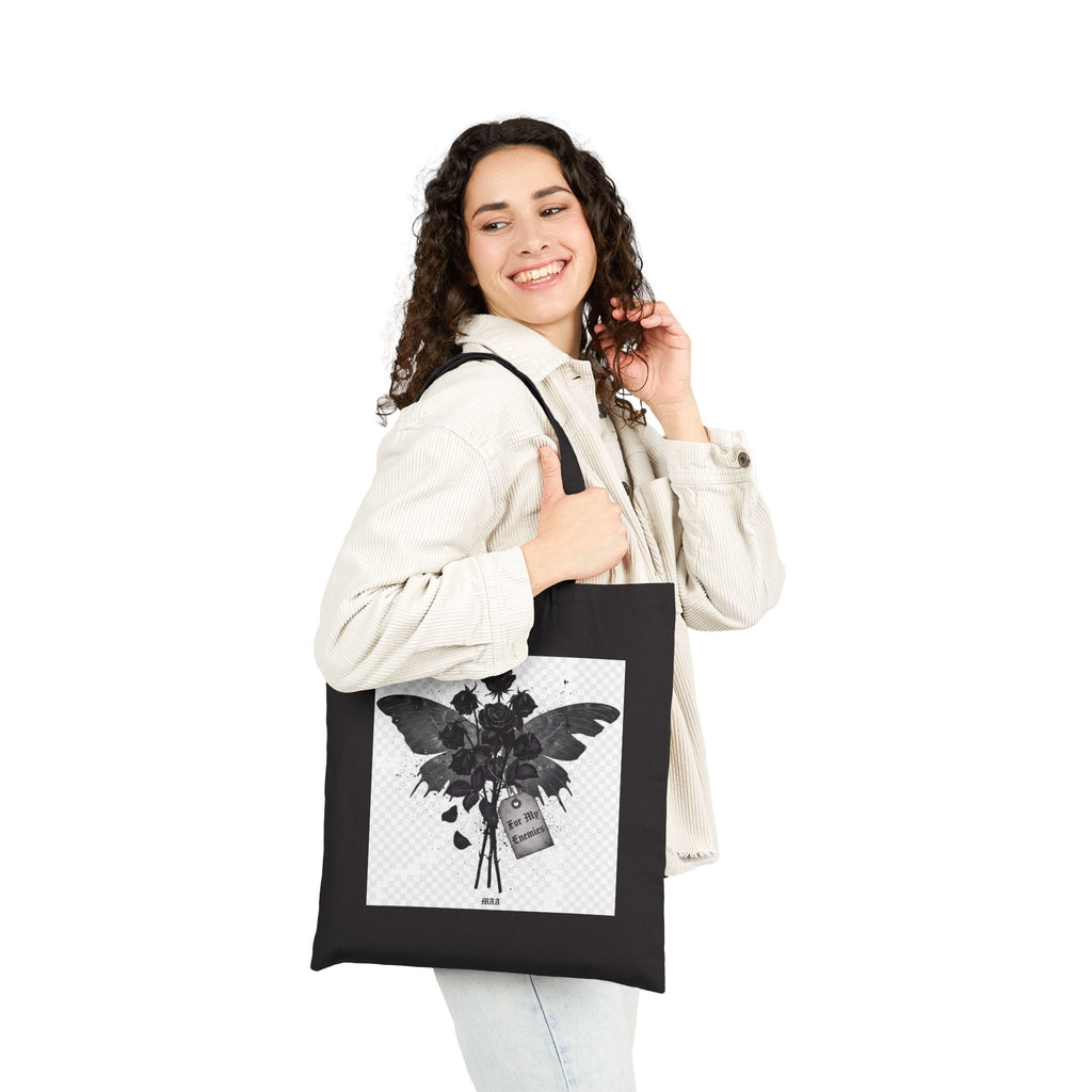 Carry the Darkness | Gothic Grunge Canvas Tote Bag