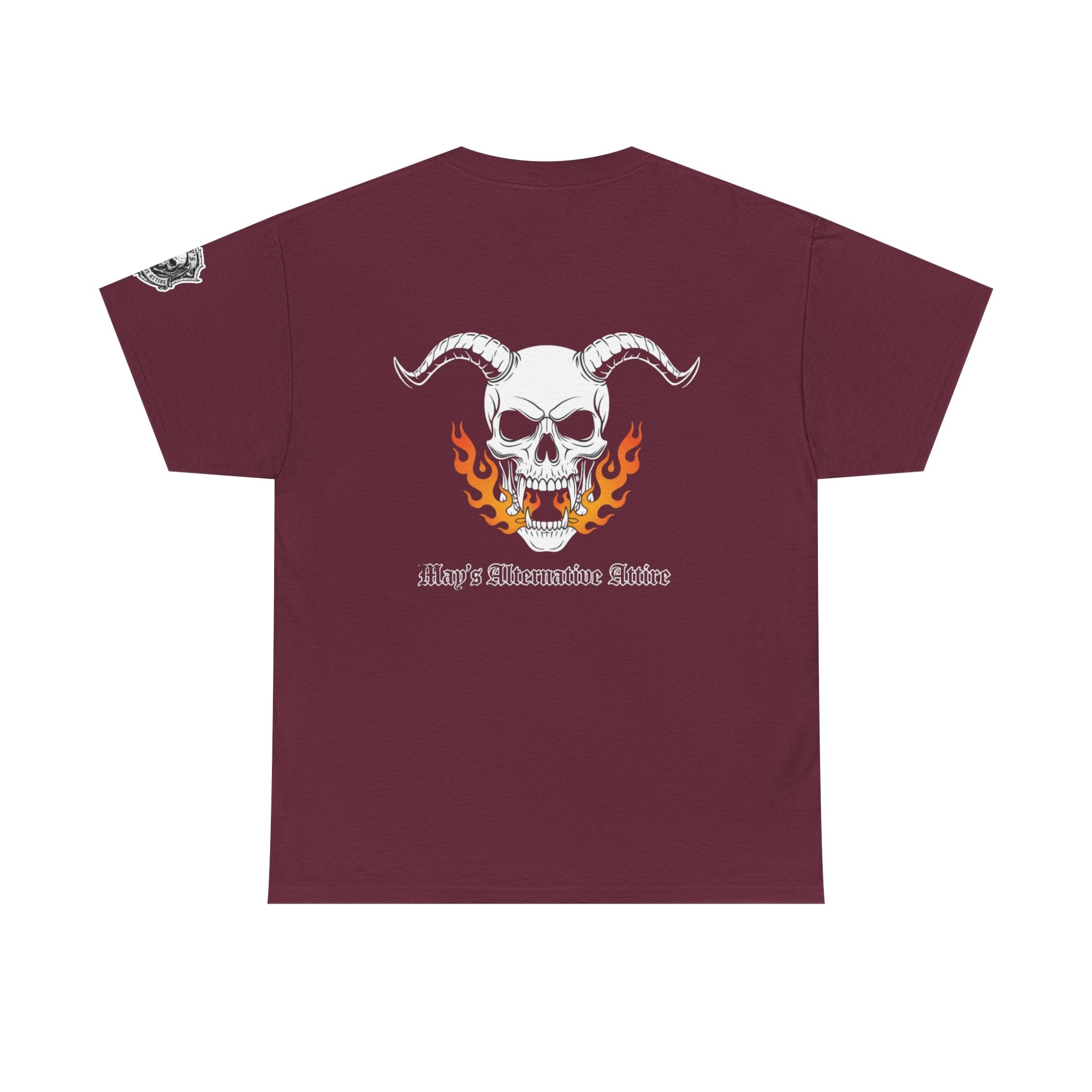 Live Fast. Haunt Longer. | MAA Flaming Moto Unisex Tee