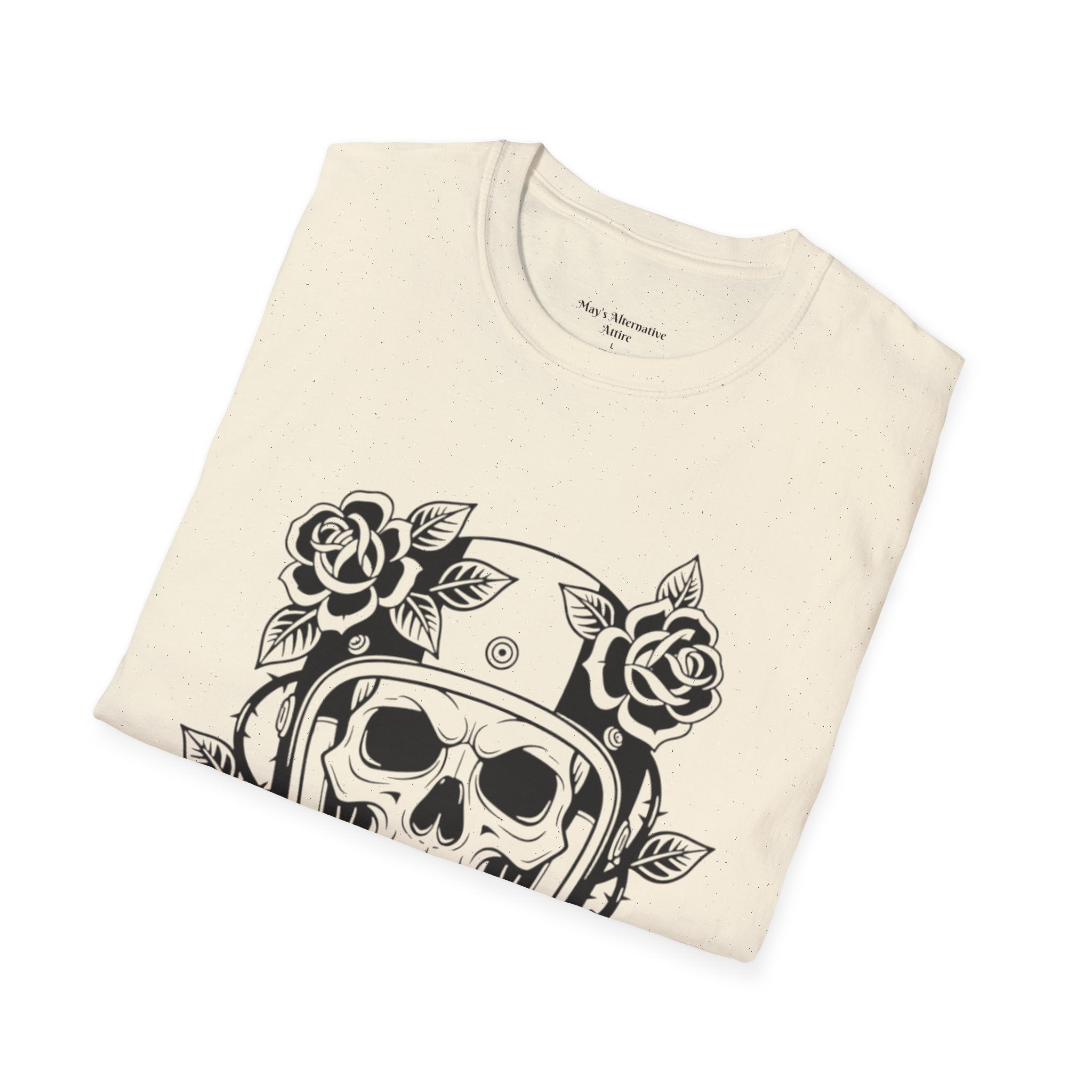 Ride or Die | MAA Gothic Biker Skull Unisex Tee
