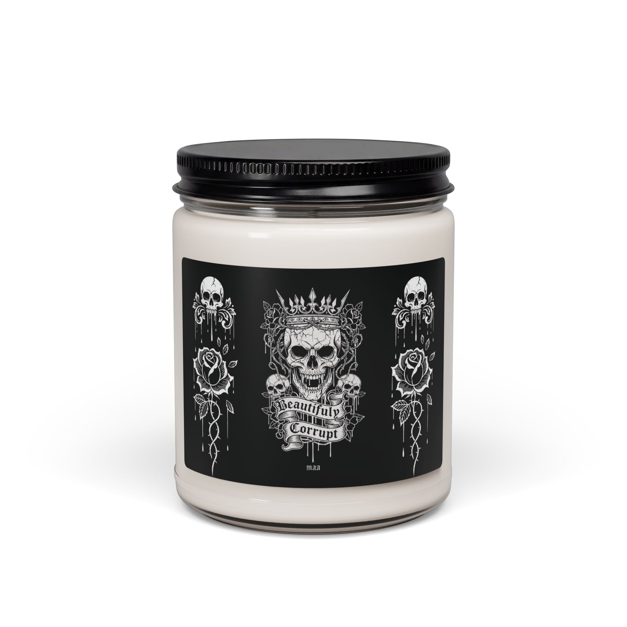 Beautifully Corrupt — Gothic Soy Candle (9oz)