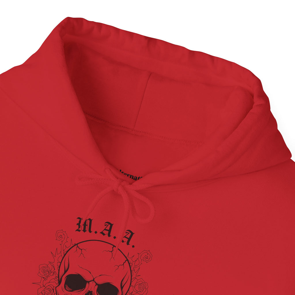 No Therapy. Just Open Road. | MAA Gothic Moto Unisex Hoodie
