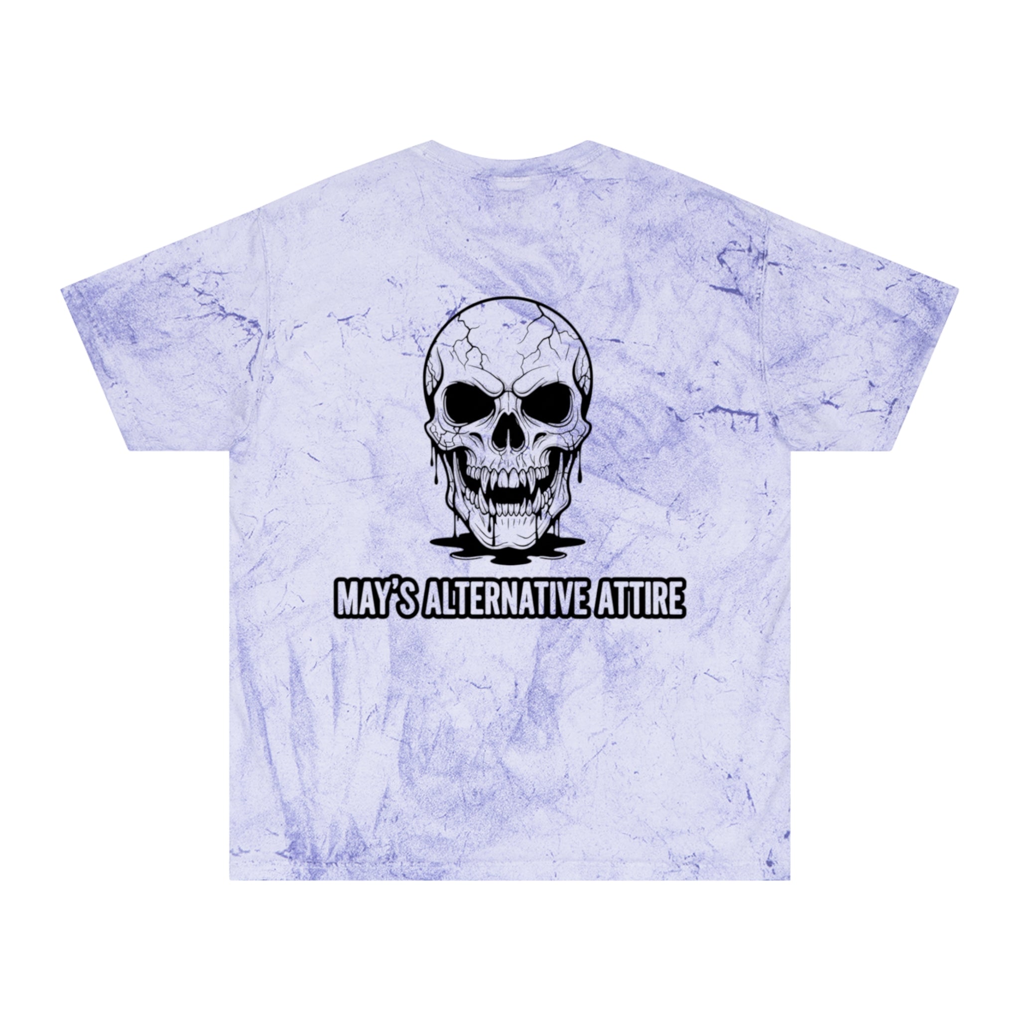 T-Shirt — "Tuxedo Chaos" Gothic Skull Graphic Tee (May's Alternative Attire)