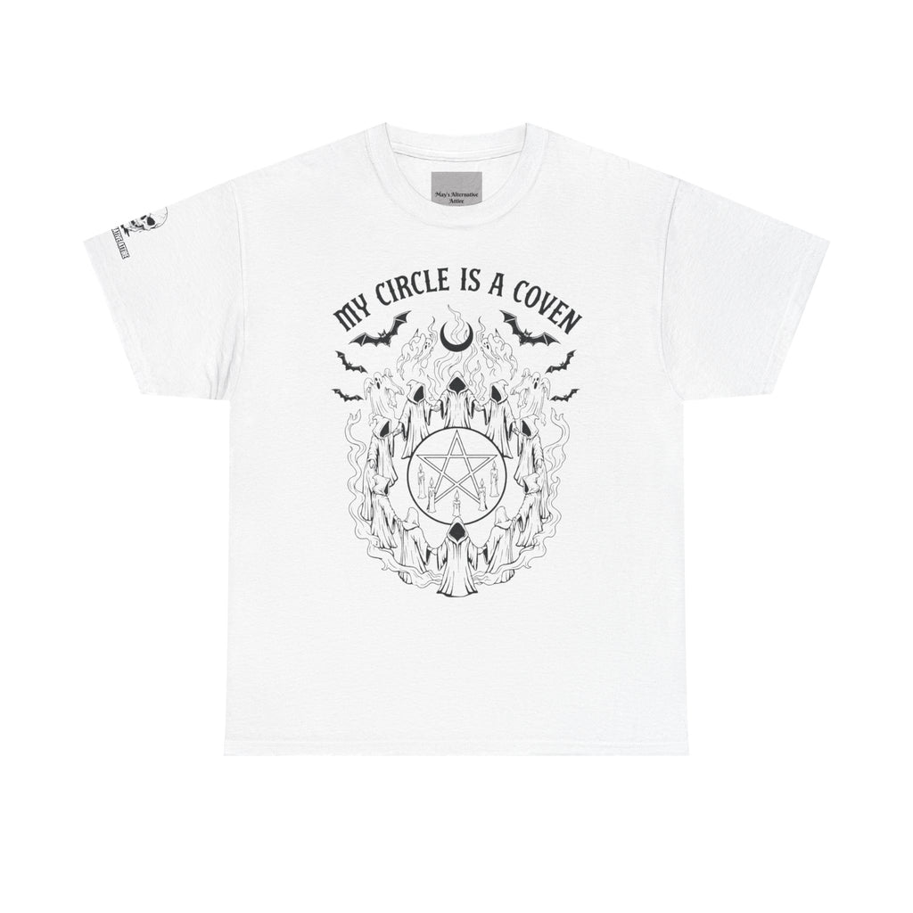 "My Circle is a Coven" Tee — Light