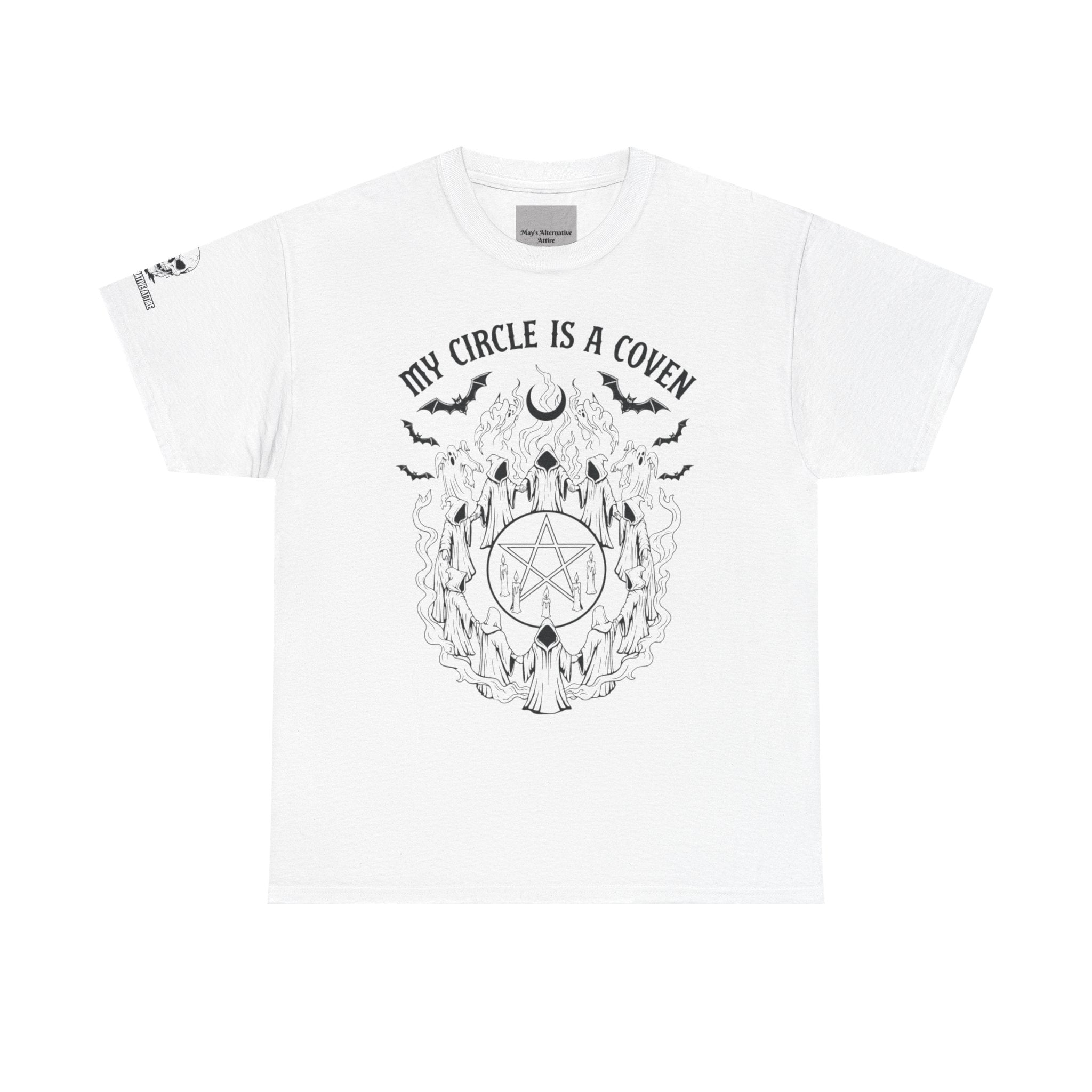 "My Circle is a Coven" Tee — Light
