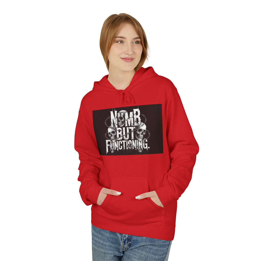 Numb But Functioning | M.A.A Gothic Punk Unisex Hoodie