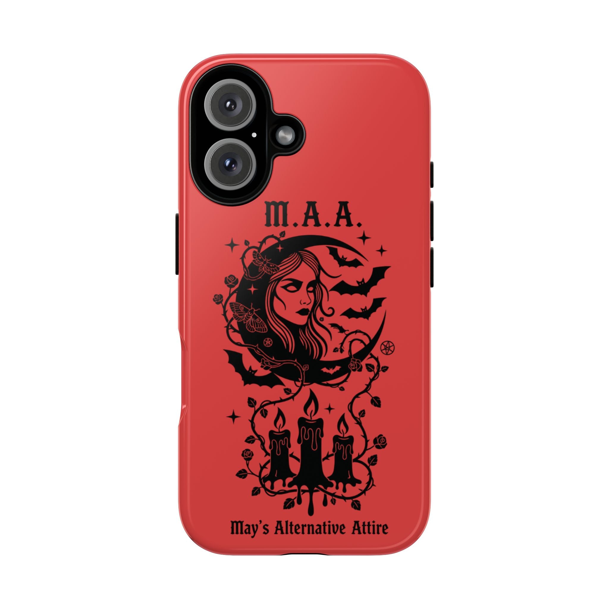 Crowned in Darkness | M.A.A Gothic Punk Phone Case