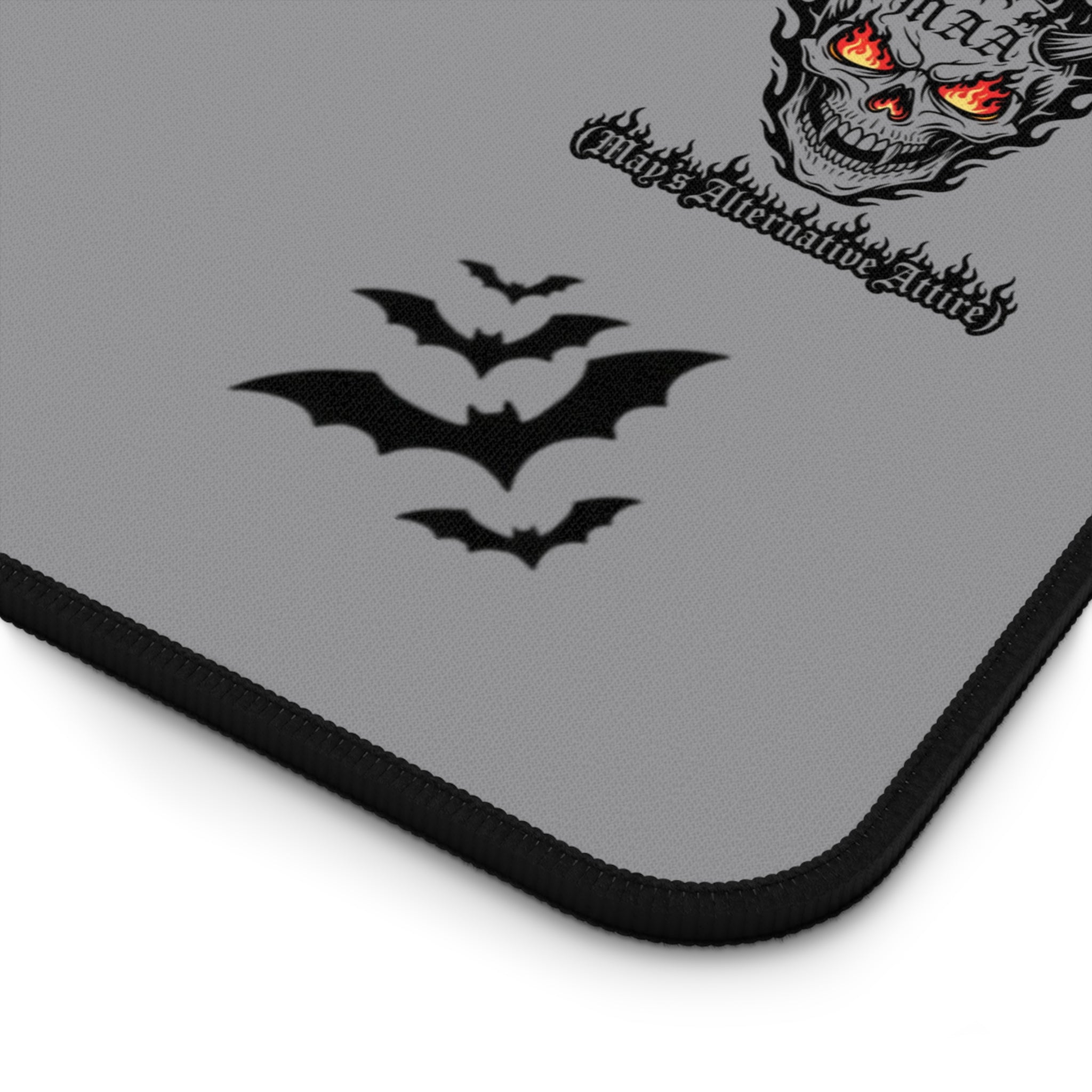 Respawn Repeat Skull Gaming Desk Mat — Gamer Mousepad for PC Setup