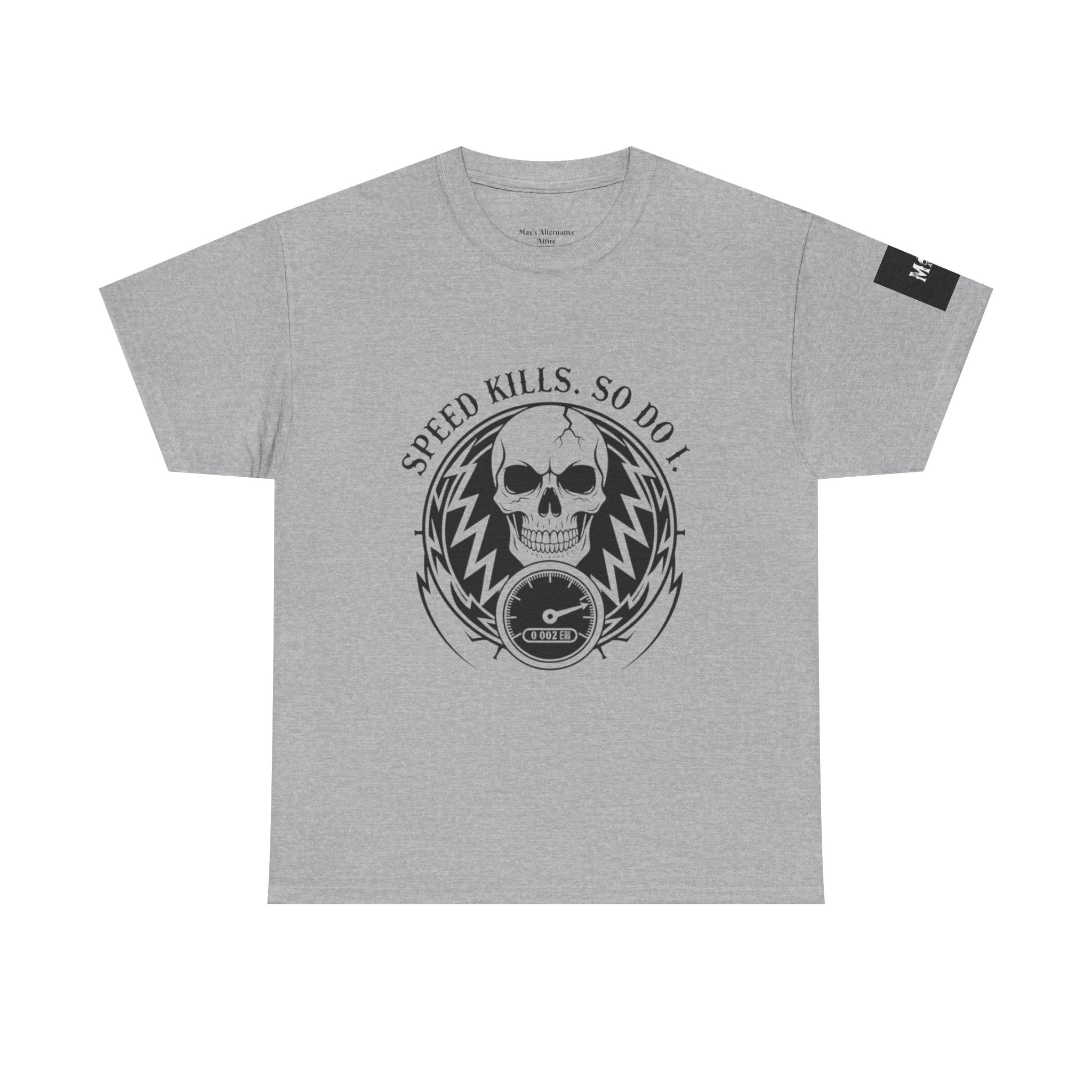 Speed Kills. So Do I. | MAA Gasoline & Ghosts Unisex Tee