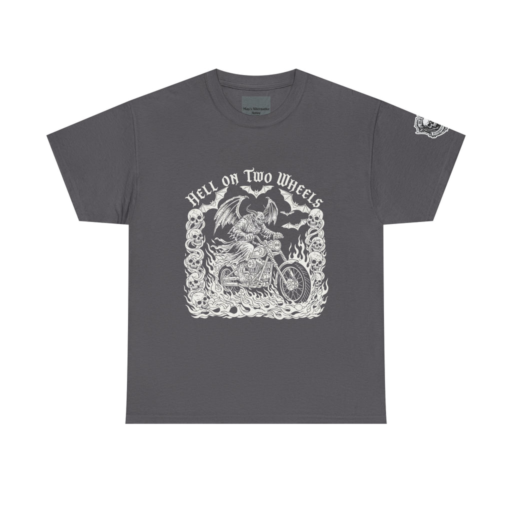 Hell on Two Wheels | MAA Flaming Moto Unisex Tee