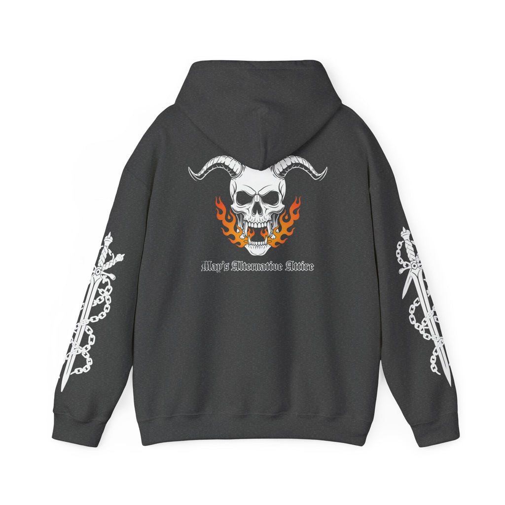 Moto Mortis | MAA Flaming Moto Hooded Sweatshirt